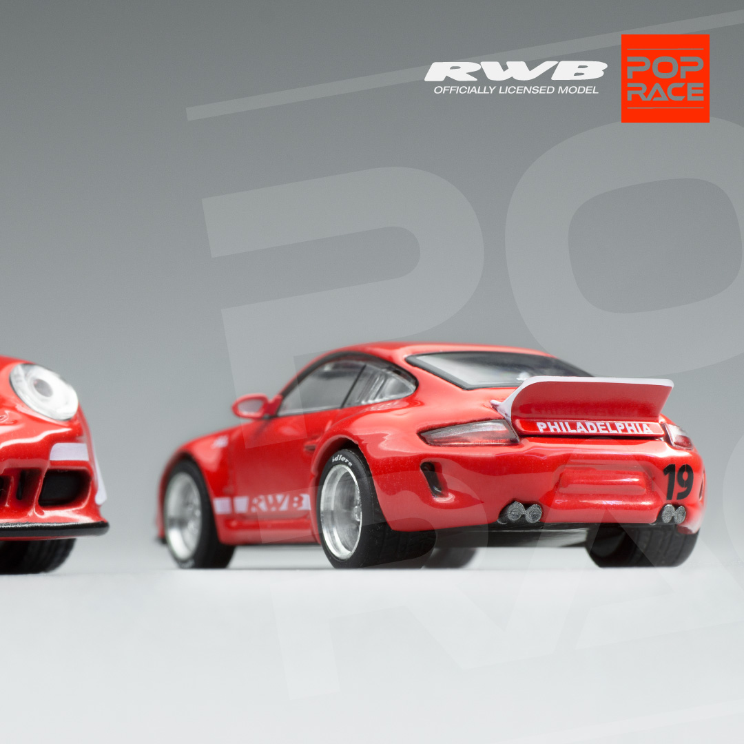 Ignition Model x Shop4fun 1/64 RWB 993 Orange | 2026 Manila