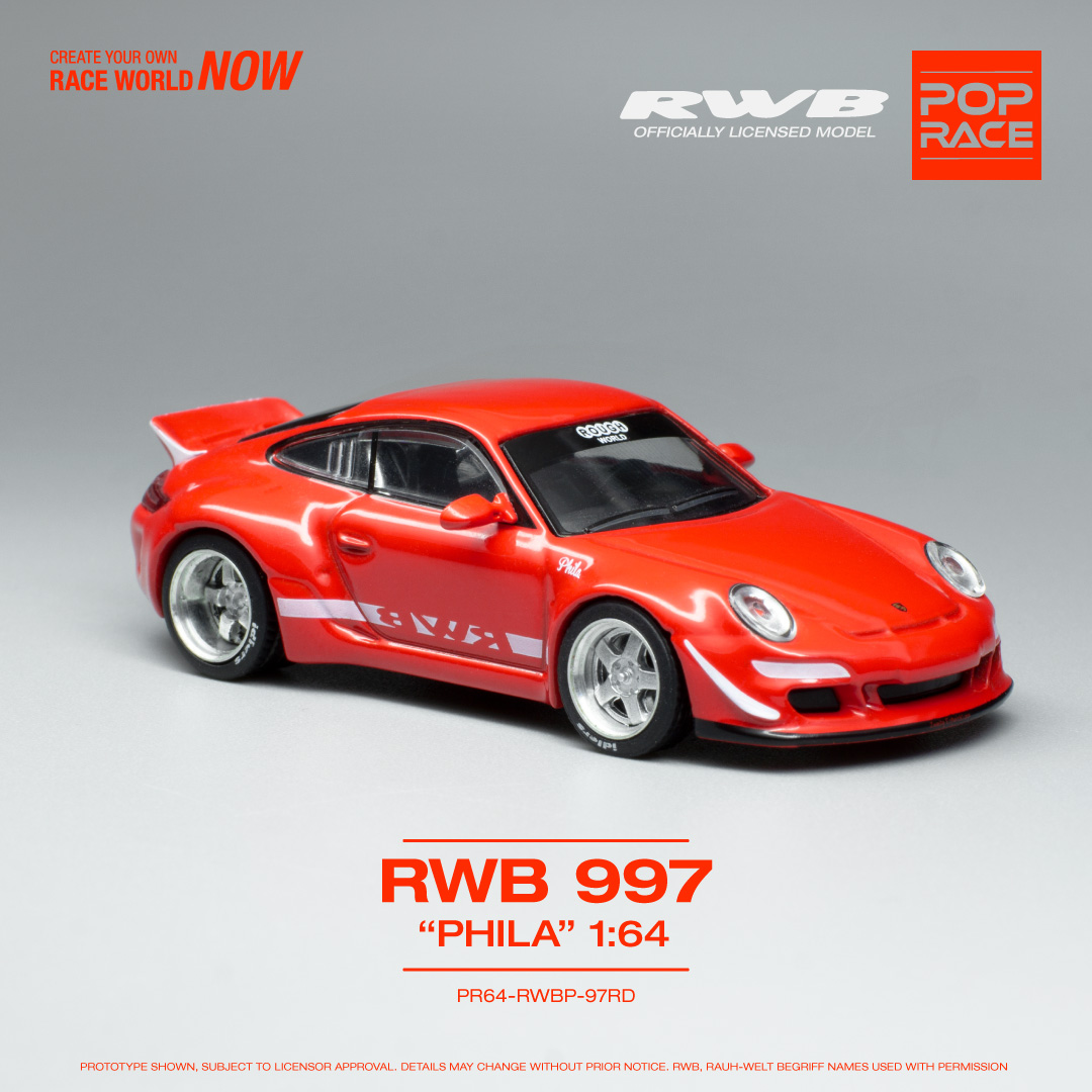 Ignition Model x Shop4fun 1/64 RWB 993 Orange | 2026 Manila