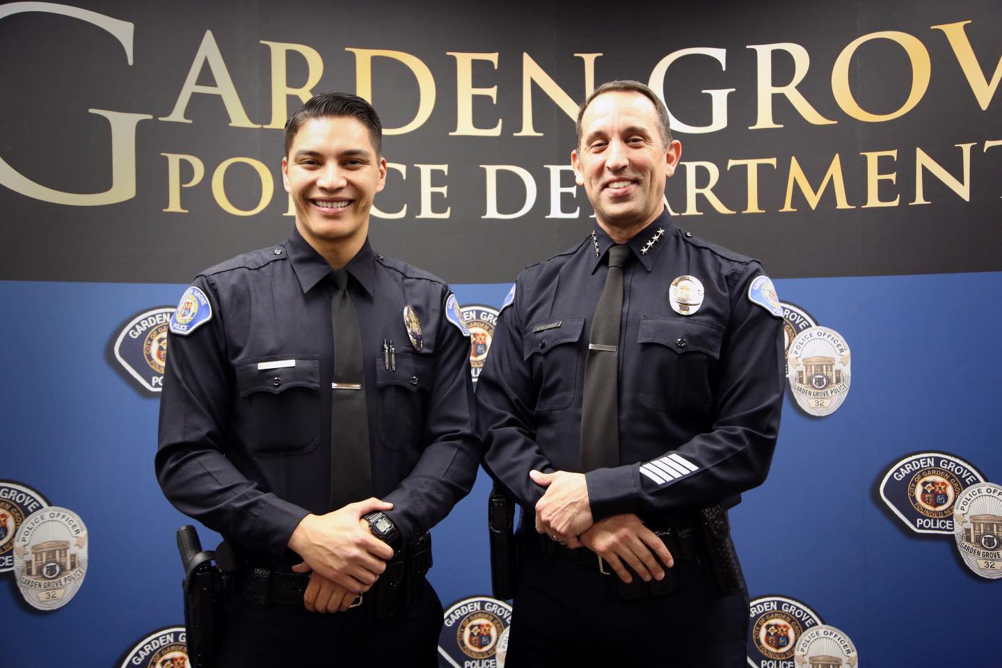 Garden - #GardenGrove gained a new #hero today when we swore in Officer ...