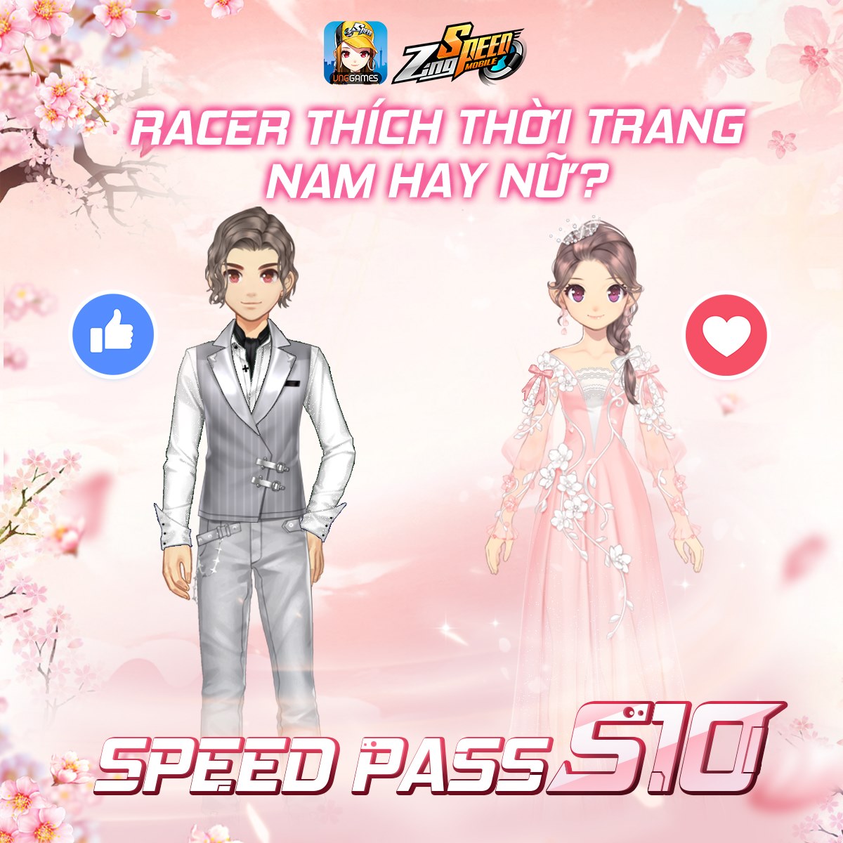 Racer Thích Thời Trang Speed Pass Nam... - ZingSpeed Mobile