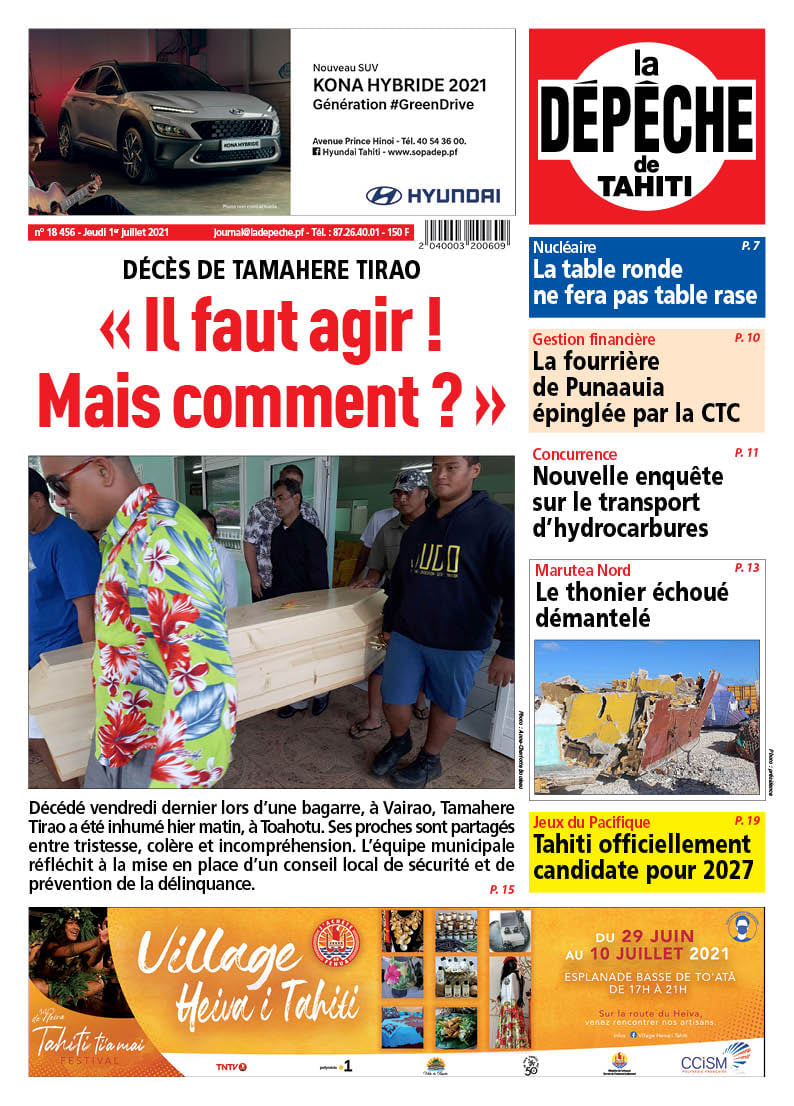 La Dépêche De Tahiti Avis De Décès
