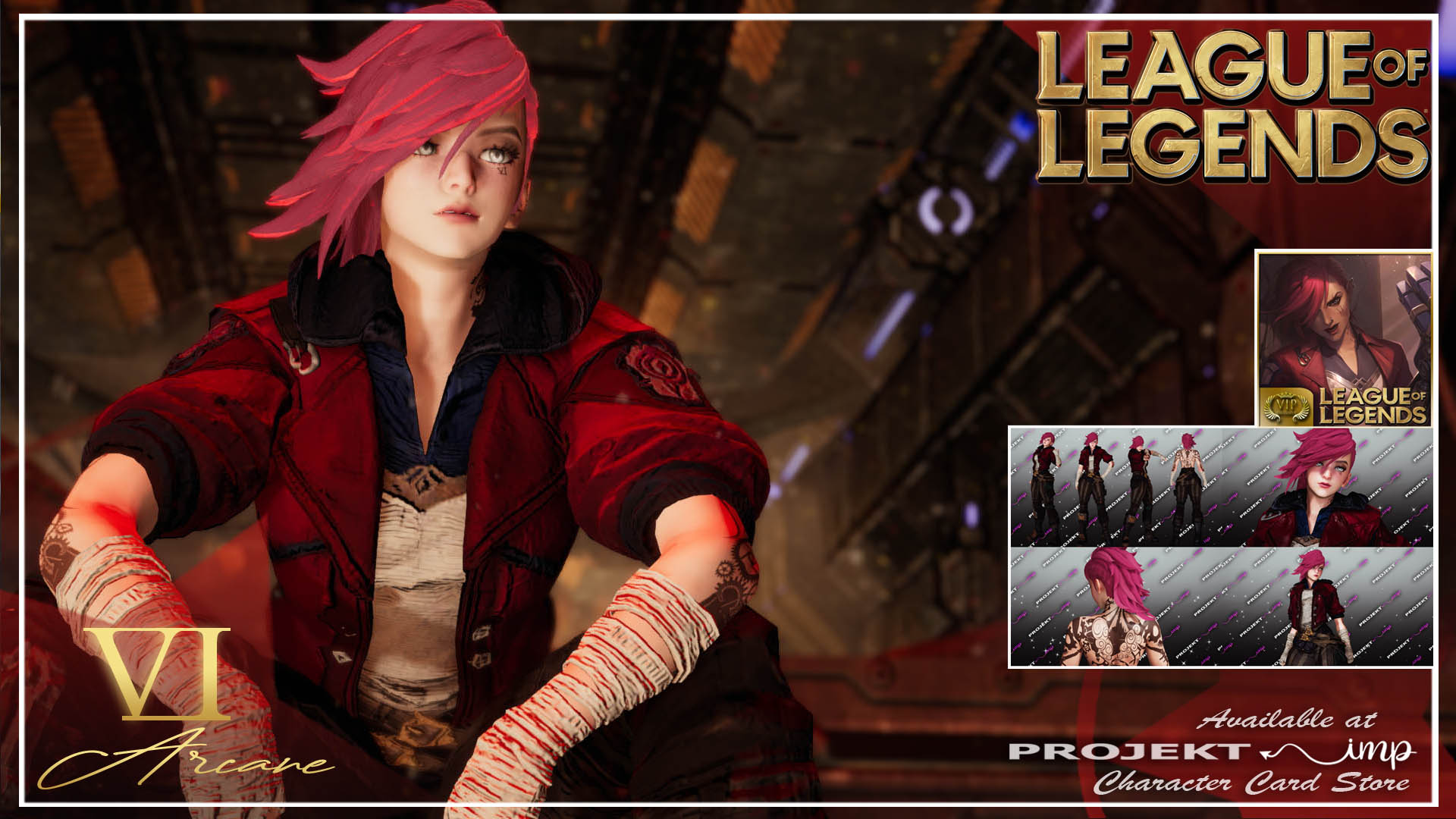 Projekt IMP 世界 - [HS2/AI] League of Legends ~ Vi (Arcane)...