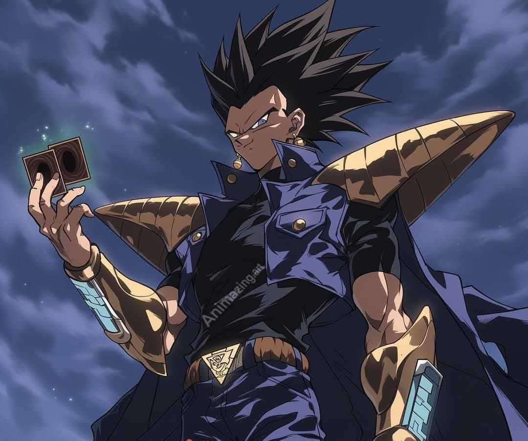 vegeta yugioh card [Blazing Aura] NOT A DEATH BATTLE Vegeta