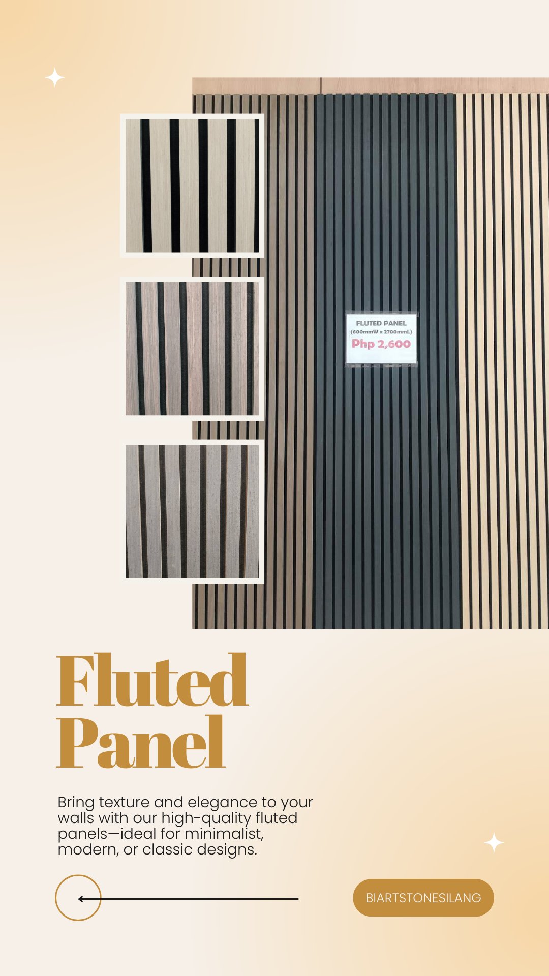 Biart - 🏡 Elevate Your Interiors with Fluted Panels! Bring texture and ...