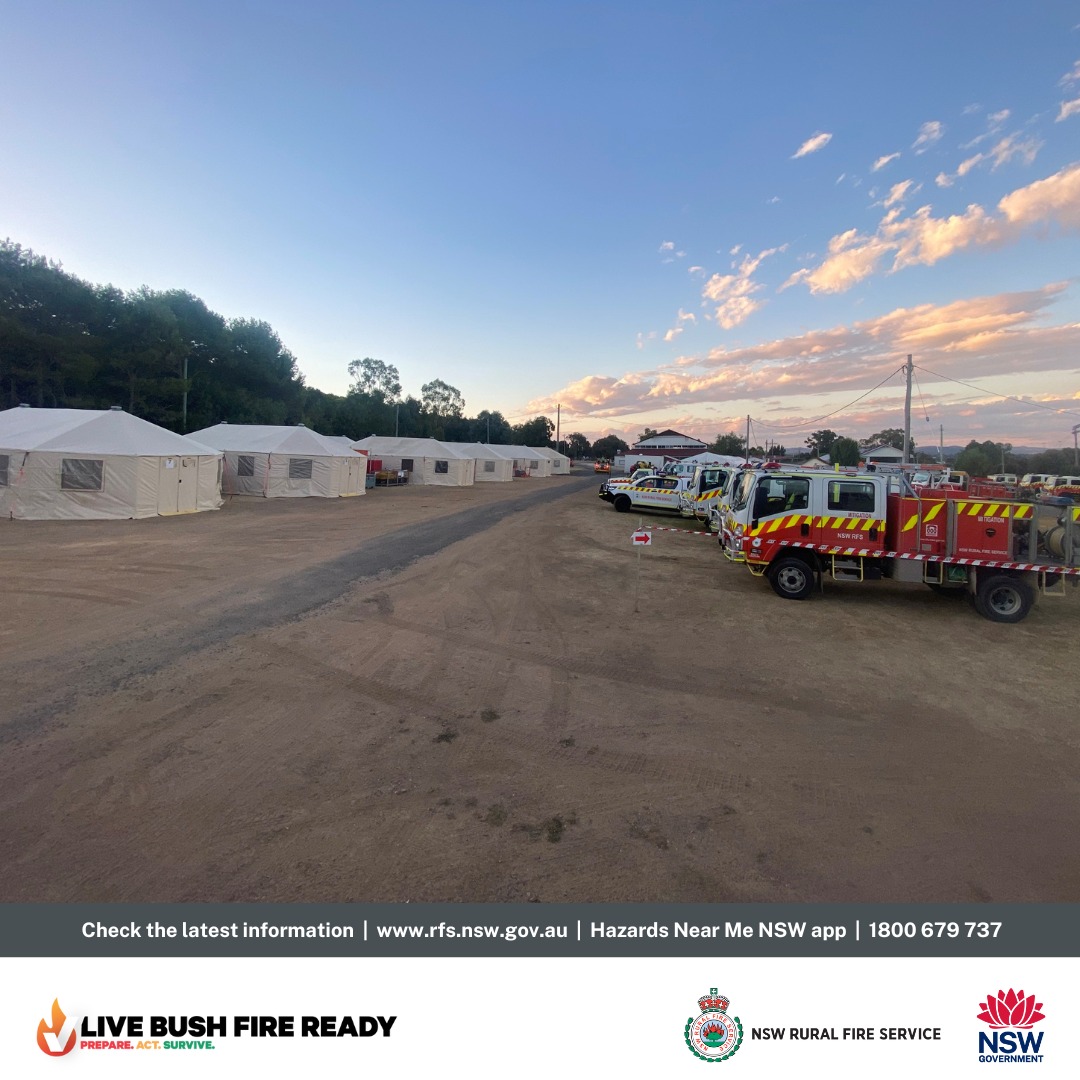 BathurstScan - The NSW Rural Fire Service Base Camp has... | Facebook
