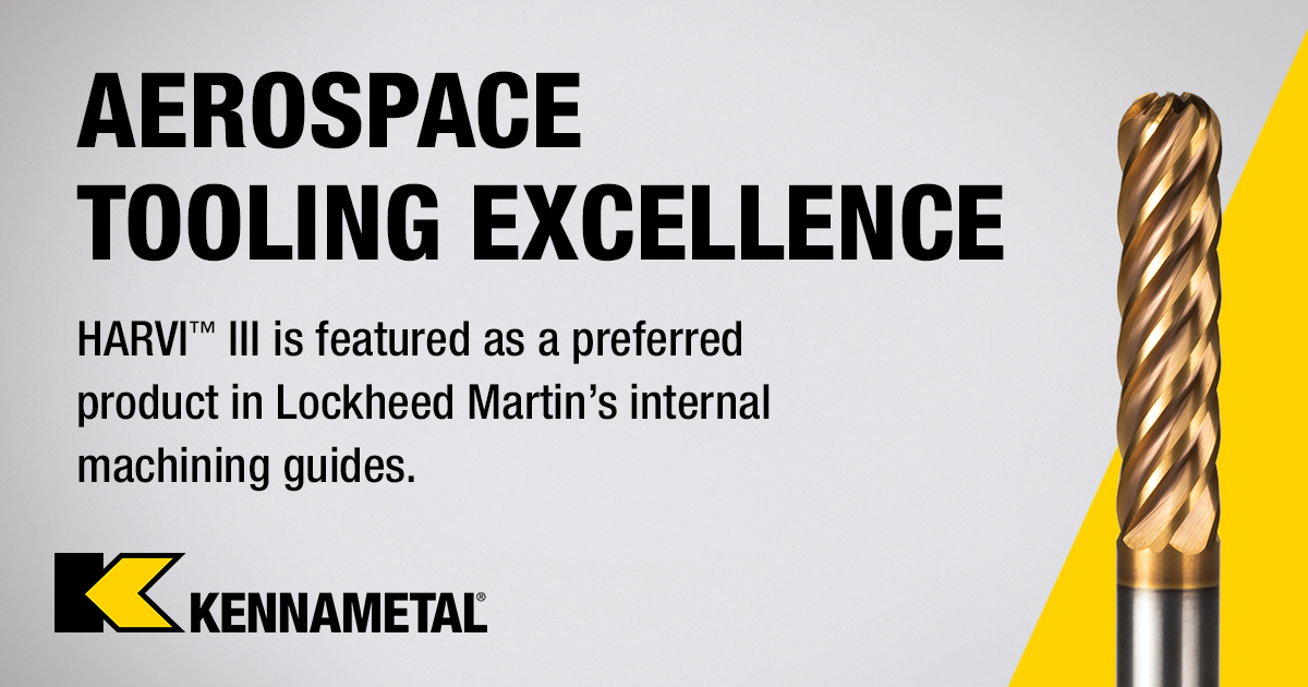 Kennametal Inc - Kennametal’s HARVI™ Solid Carbide End Mills are ...