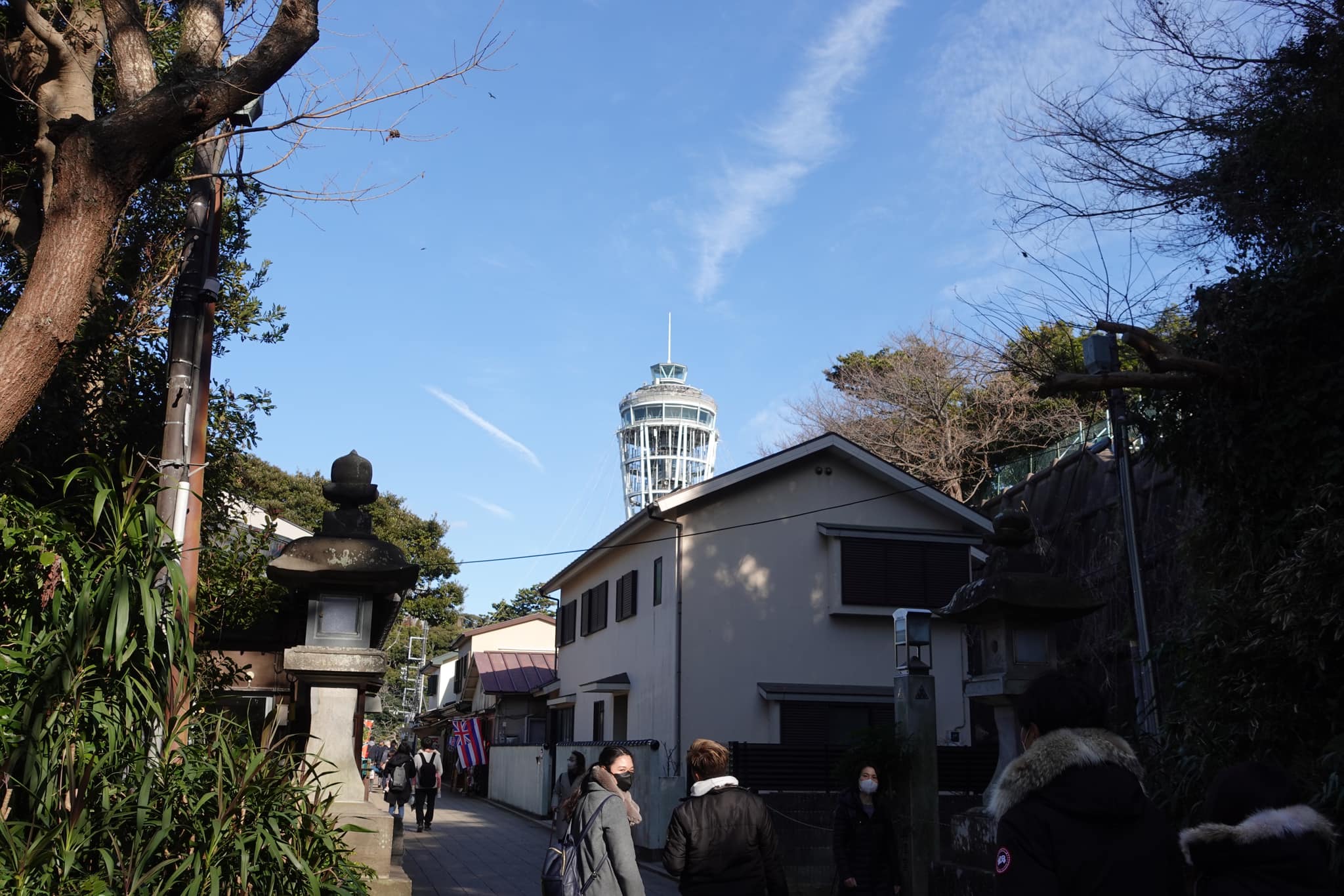 Shonan Port Lighthouse in Fujisawa, Japan