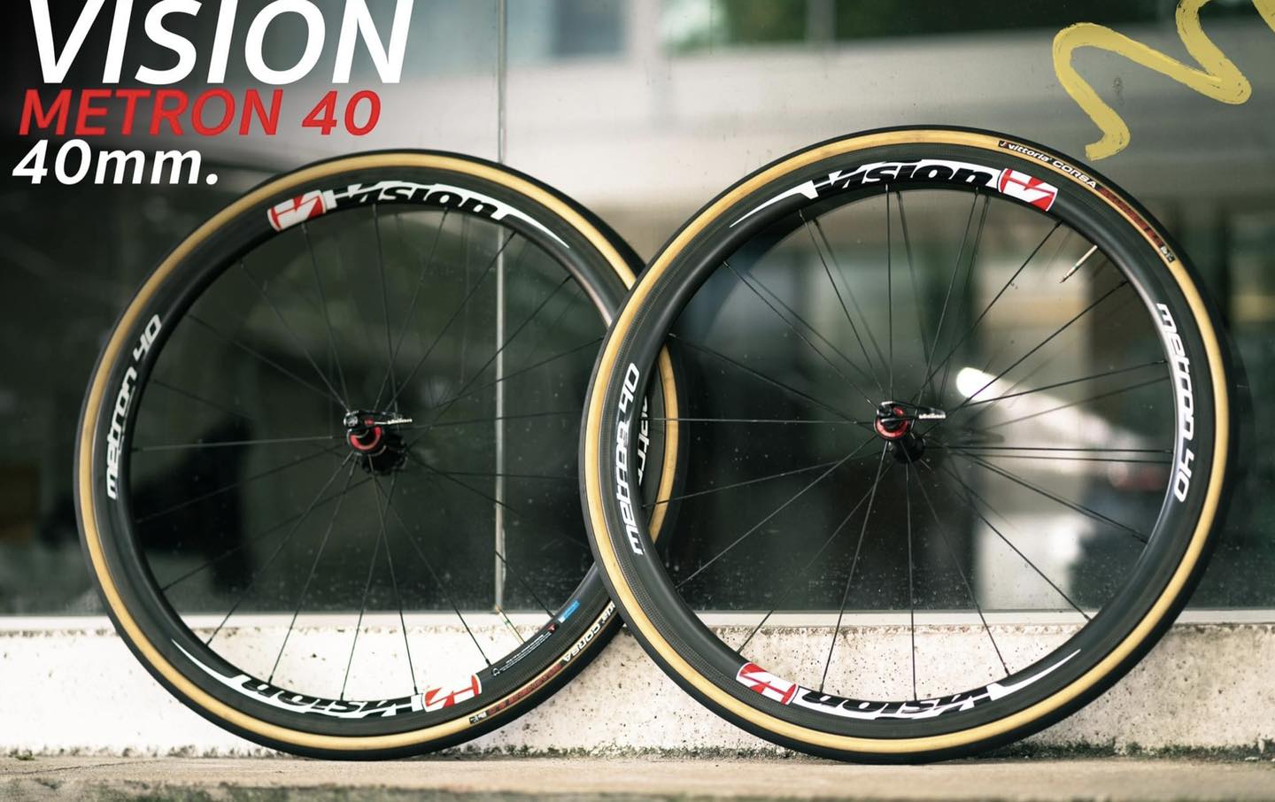 LYON BIKES SHOP - 🔥🔥 Vision Metron 40, rims, rubber tires,... | Facebook