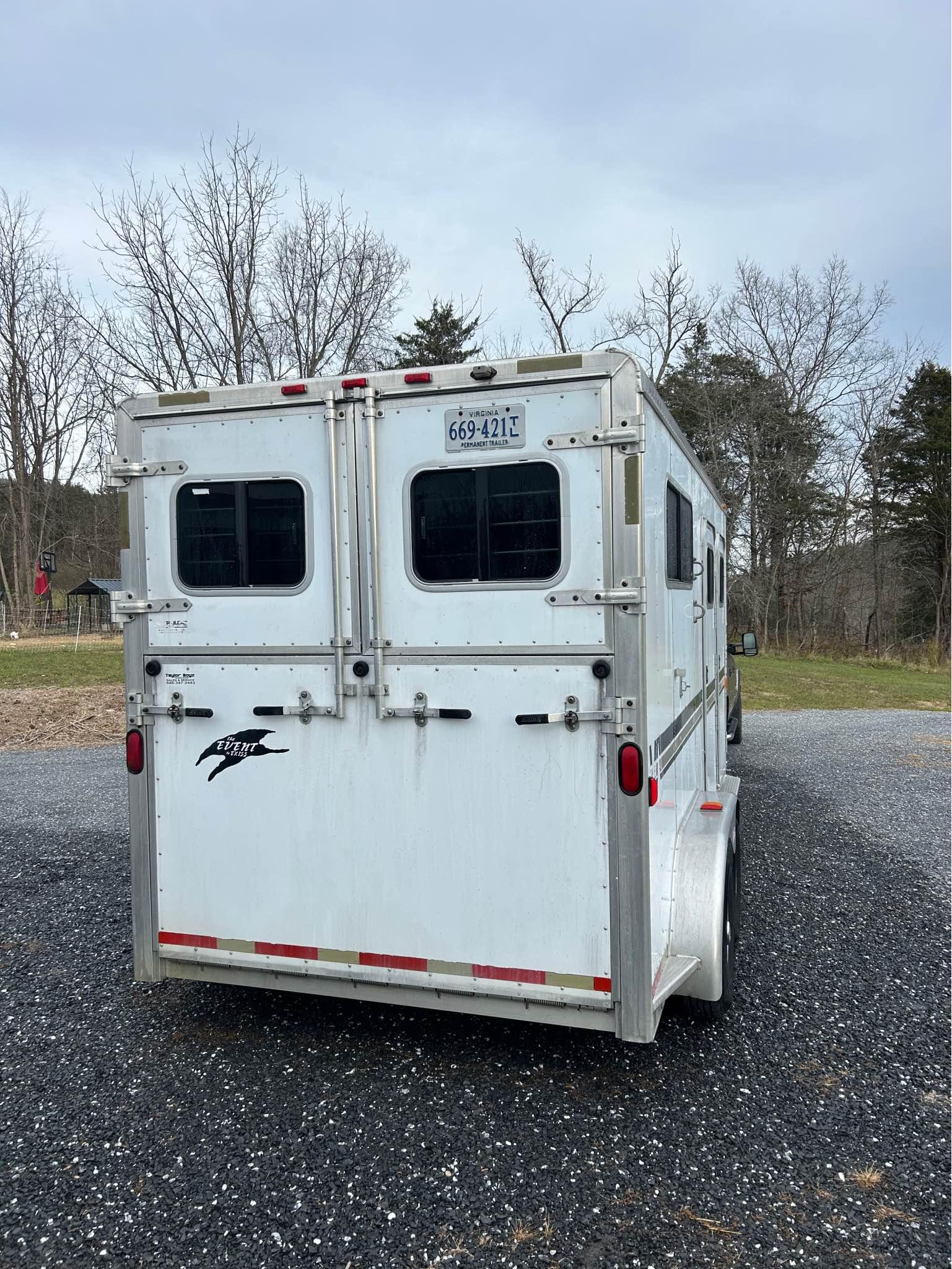 2002 Exiss Event 2 horse straight load gooseneck - Trailers ...