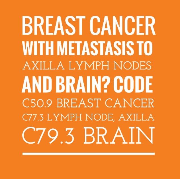 Breast cancer? Mets to... - Orange Clinical Coding Services