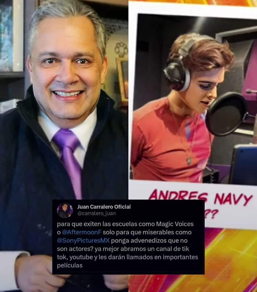 DC - #juancarralero actor de doblaje habla acerca del doblaje latino de ...