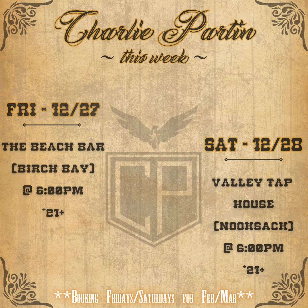 Charlie - It's a rare all-Whatcom week at The Beach at Birch Bay and ...