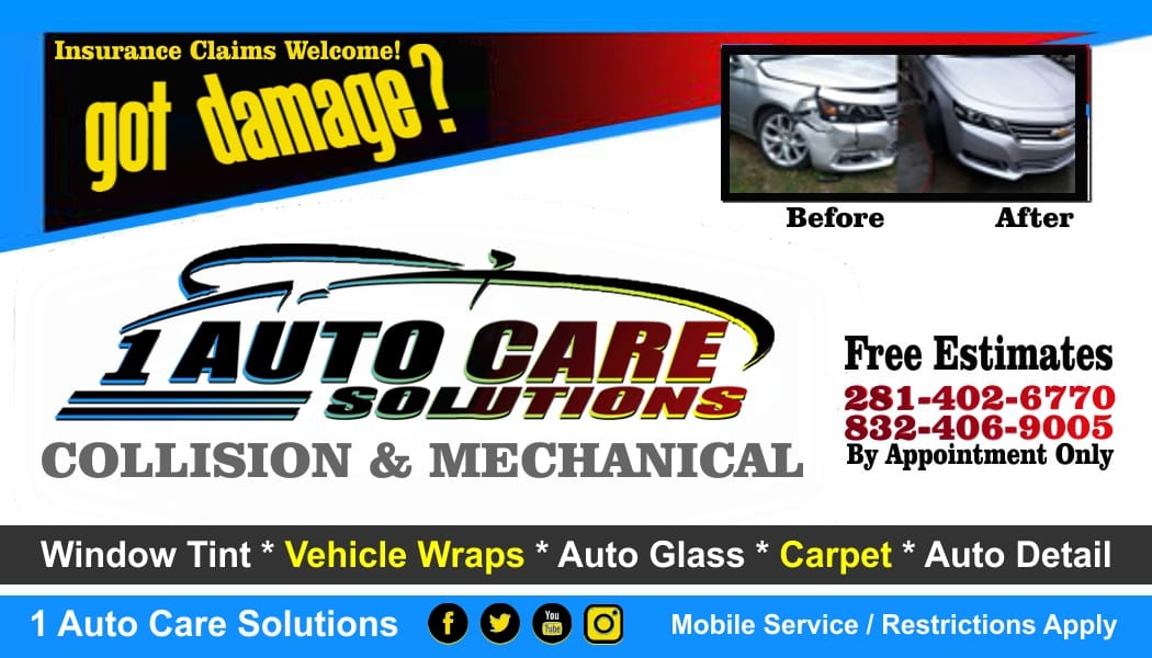 1 Auto Care Solutions | Houston TX