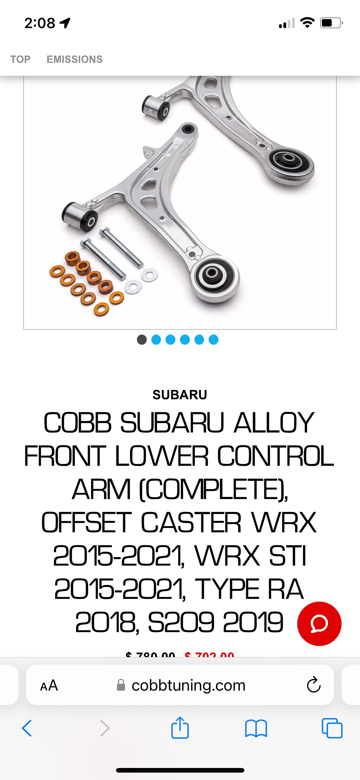 Sway Bars, Links & Bushings for 1996 Honda Civic