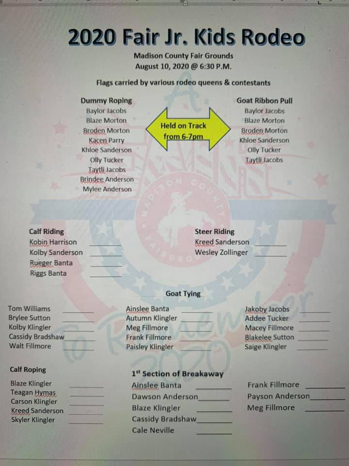 Madison County Jr Rodeo