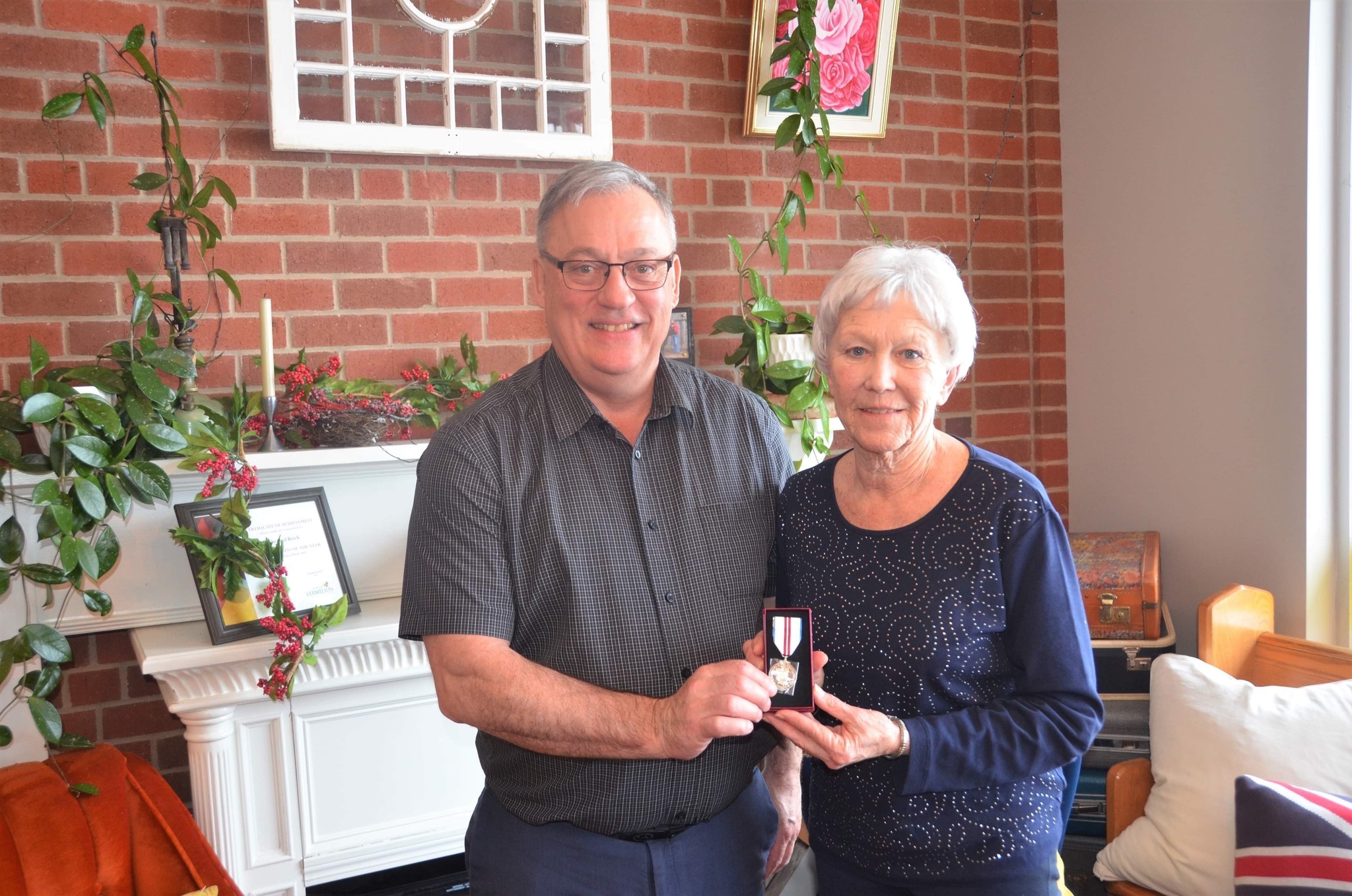 Garth Rowswell - Another recipient of the Queen Elizabeth...