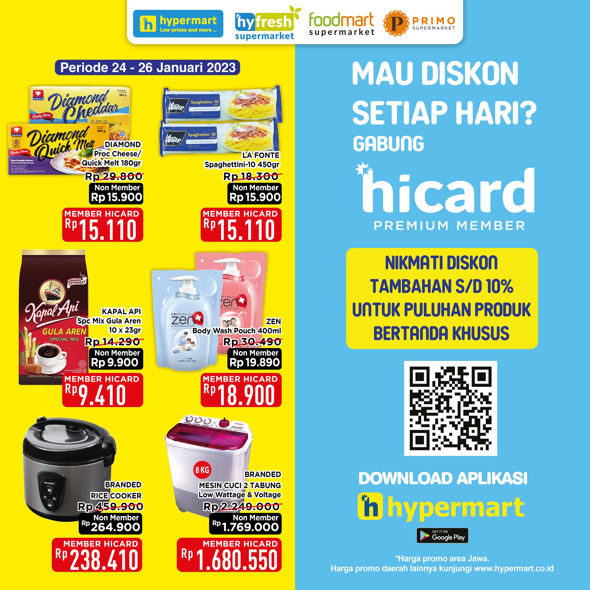 Hypermart - Untungnya jadi member Hypermart! Hypermart... | Facebook