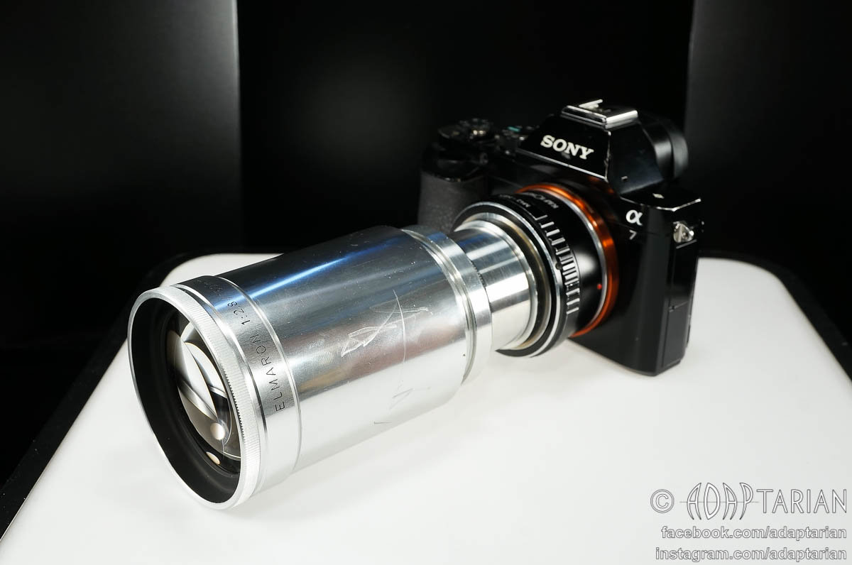 Adapted Leitz Elmaron 150mm f2.8 lens for bokeh