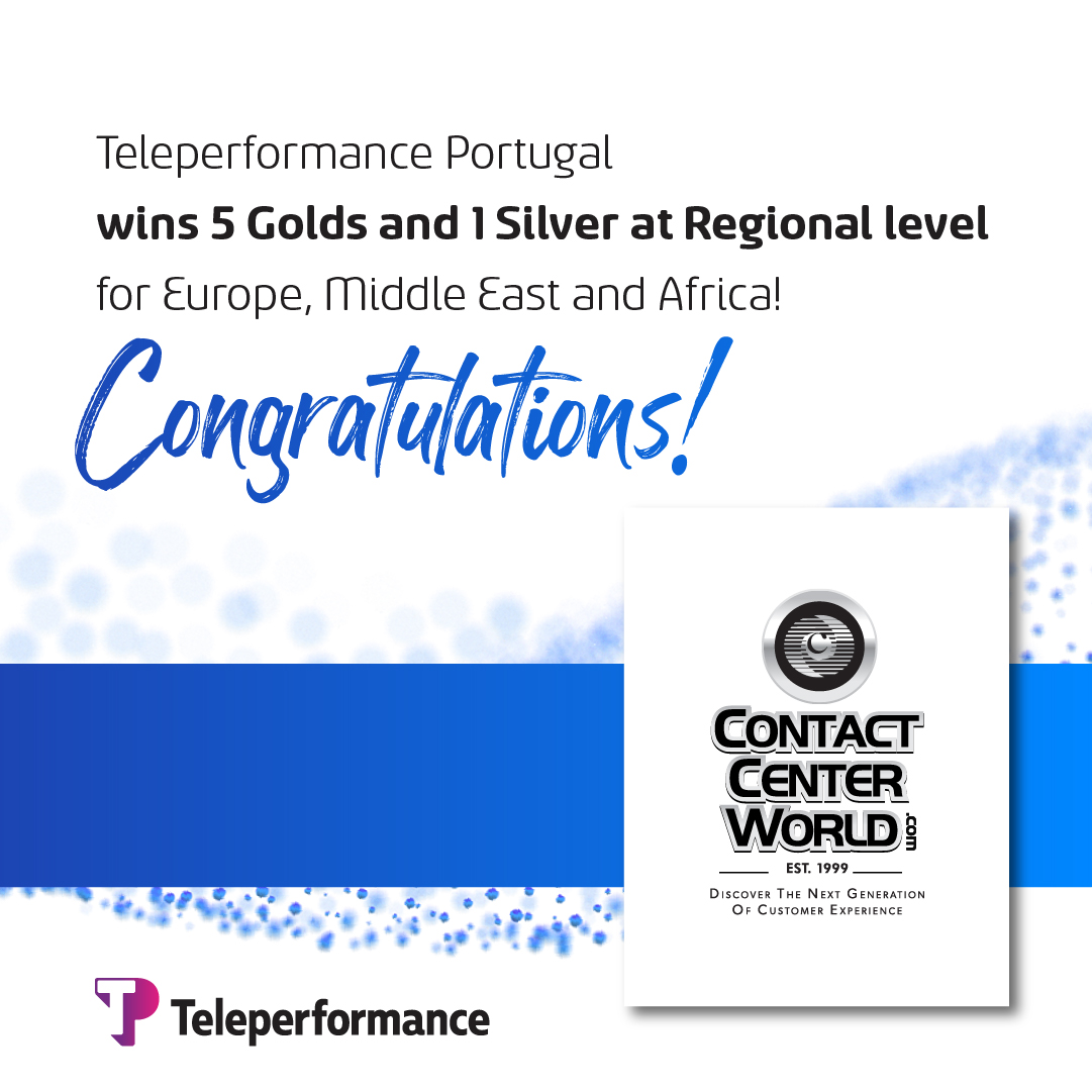 We are proud to announce that... - Teleperformance Portugal | Facebook