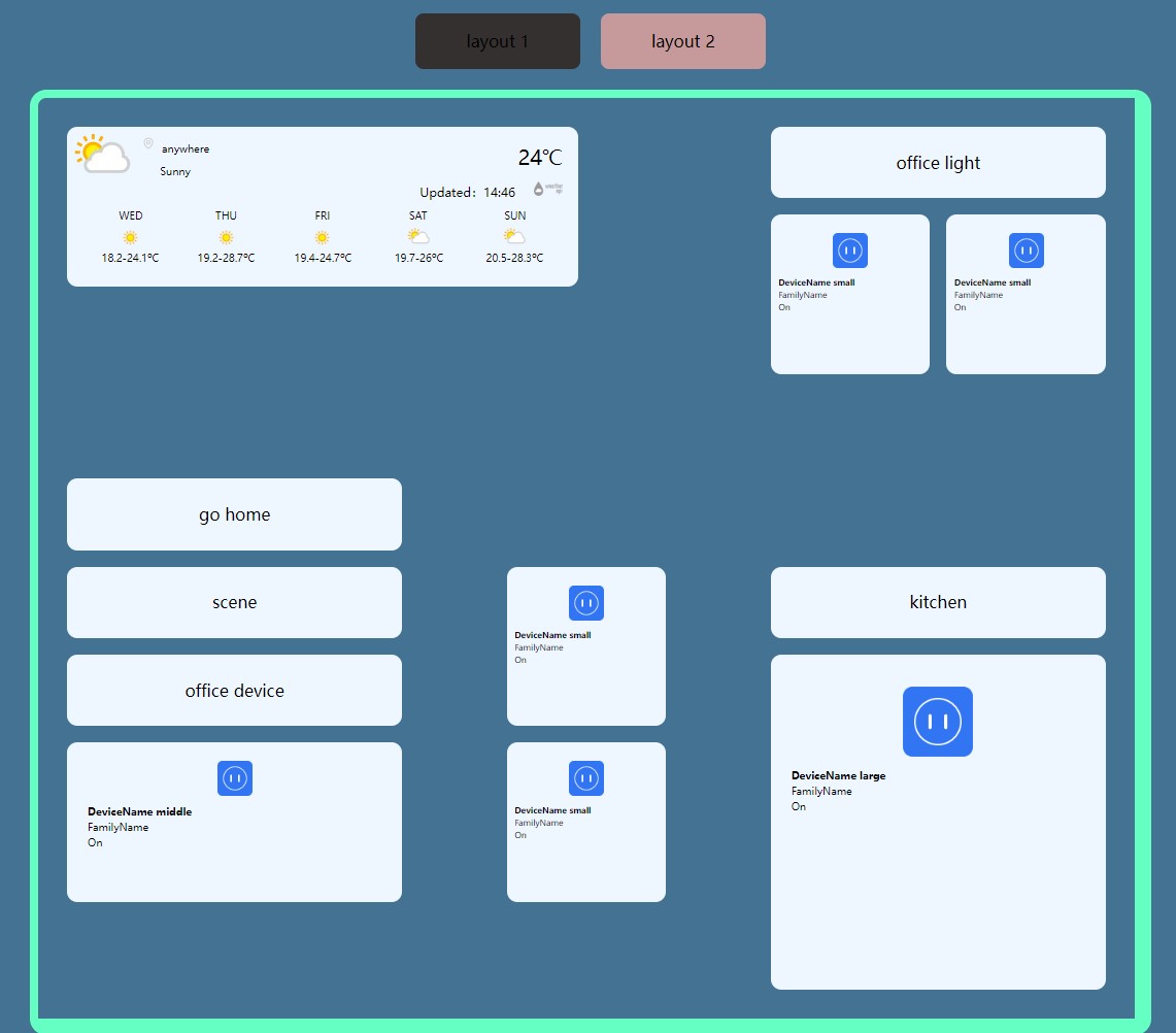 eWeLink - Vote for your preferred layout of eWeLink CAST dashboard.🙌 We ...