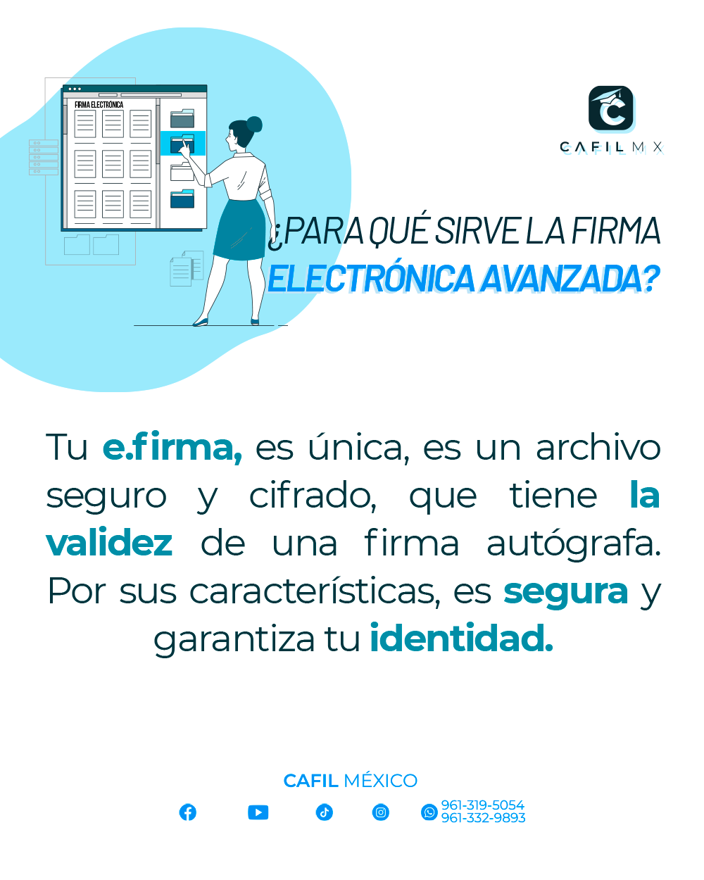 CAFIL México - ¡Cuida con quien la compartes! 🤫 Son tus... | Facebook