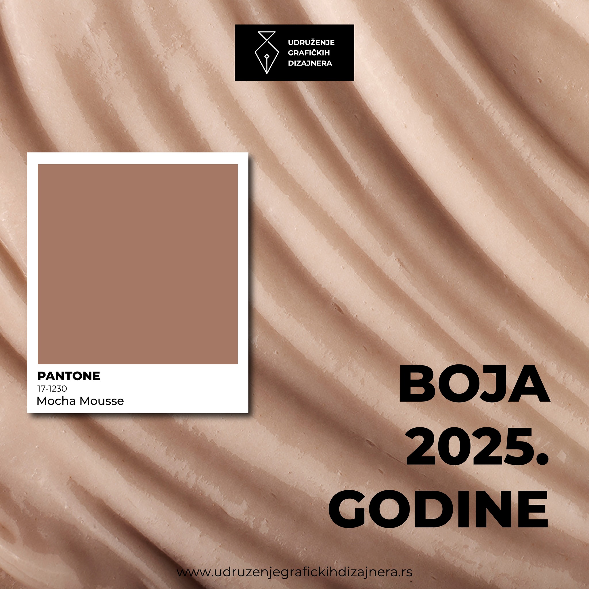 Udruženje - Pantone je predstavio boju 2025. godine – 17-1230 Mocha ...