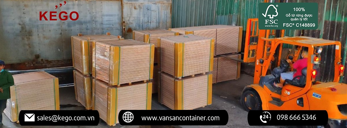 Gỗ ván sàn - Ván ép lót sàn container | Hanoi