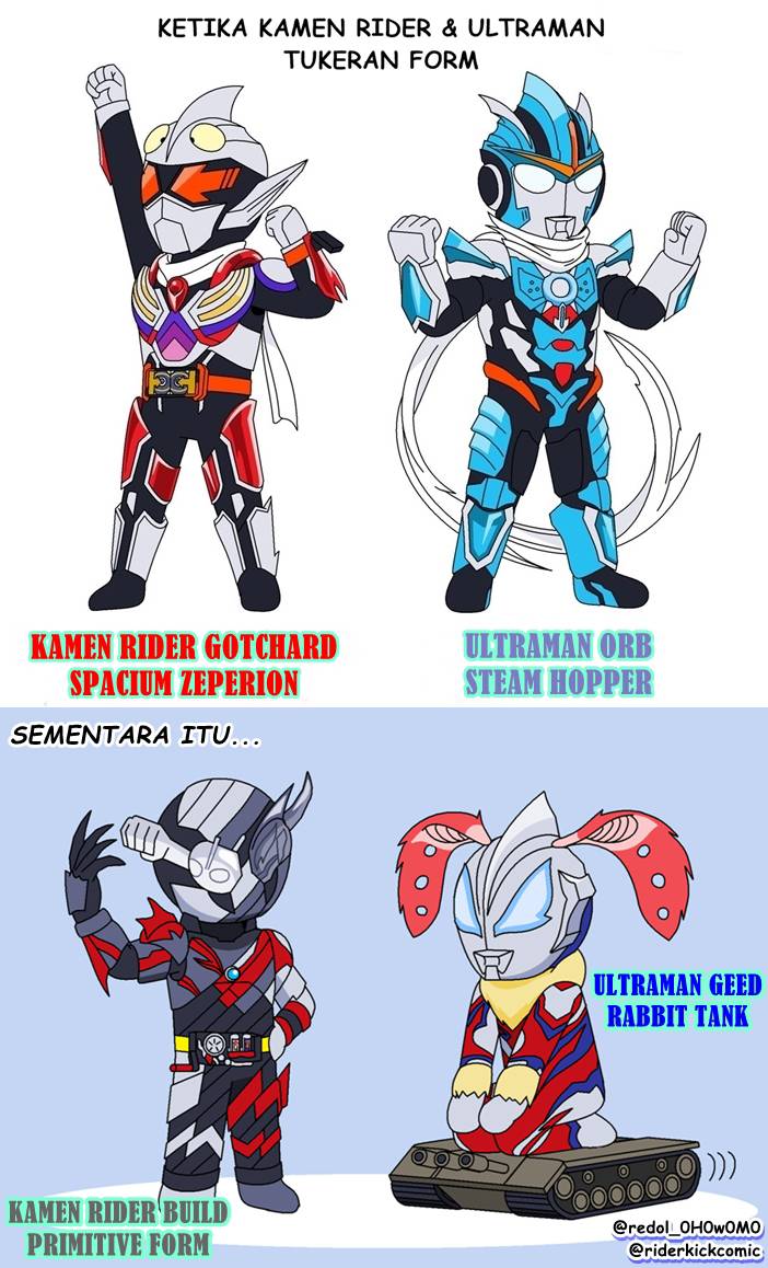 Komik Kamen Rider & Ultraman TUKERAN... - Rider Kick Comic | Facebook
