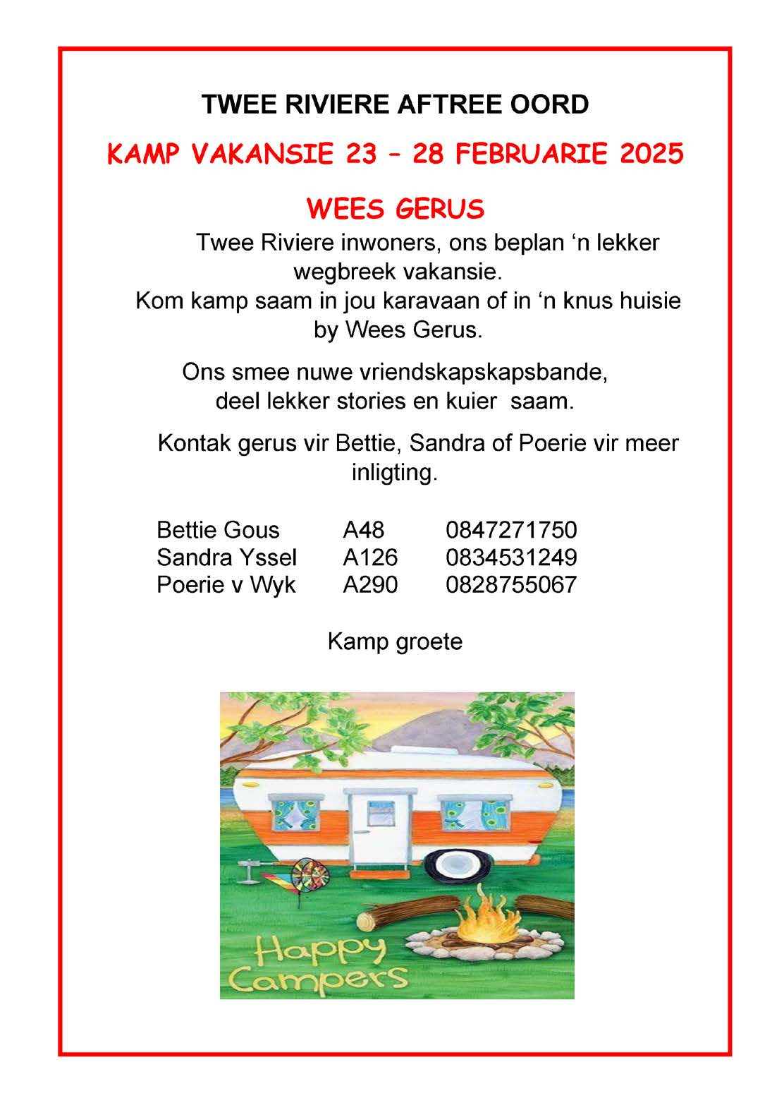 Twee Riviere Aftree Oord - Amptelike Bladsy | Pretoria