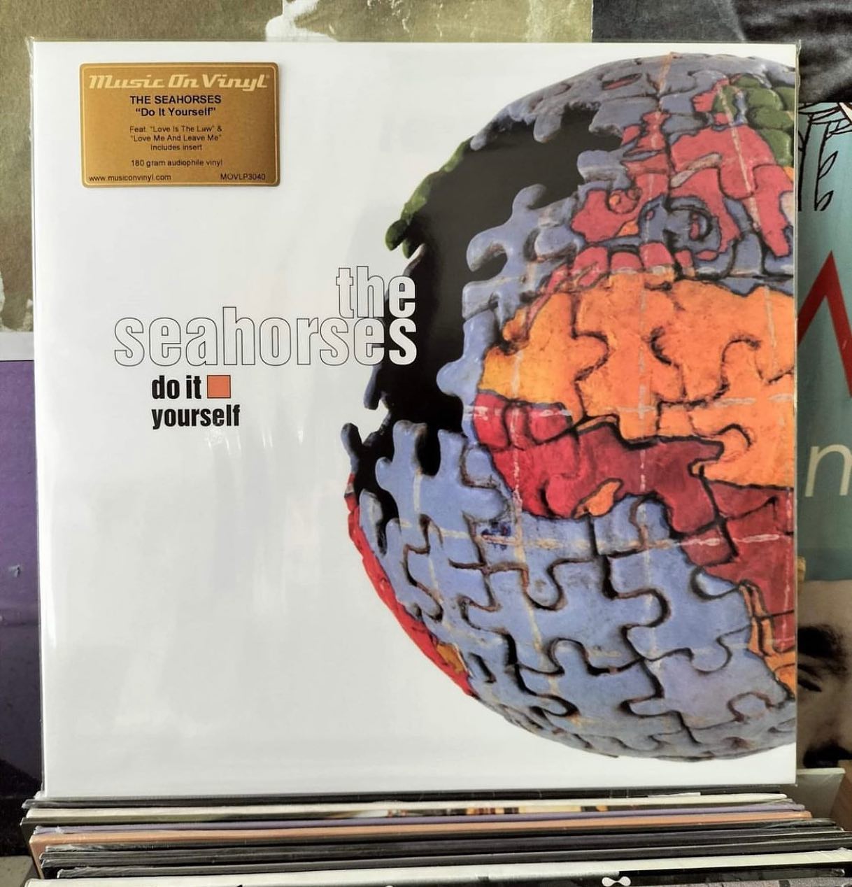 The Seahorses Do It Yourself vinyl reissue 2024 sealed