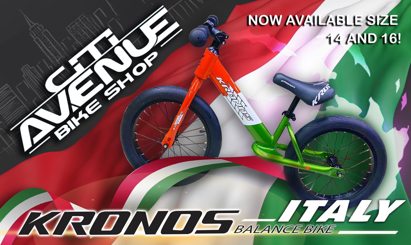 Citi - Kronos Balance Bike now available in 14” and 16” Come and visit ...