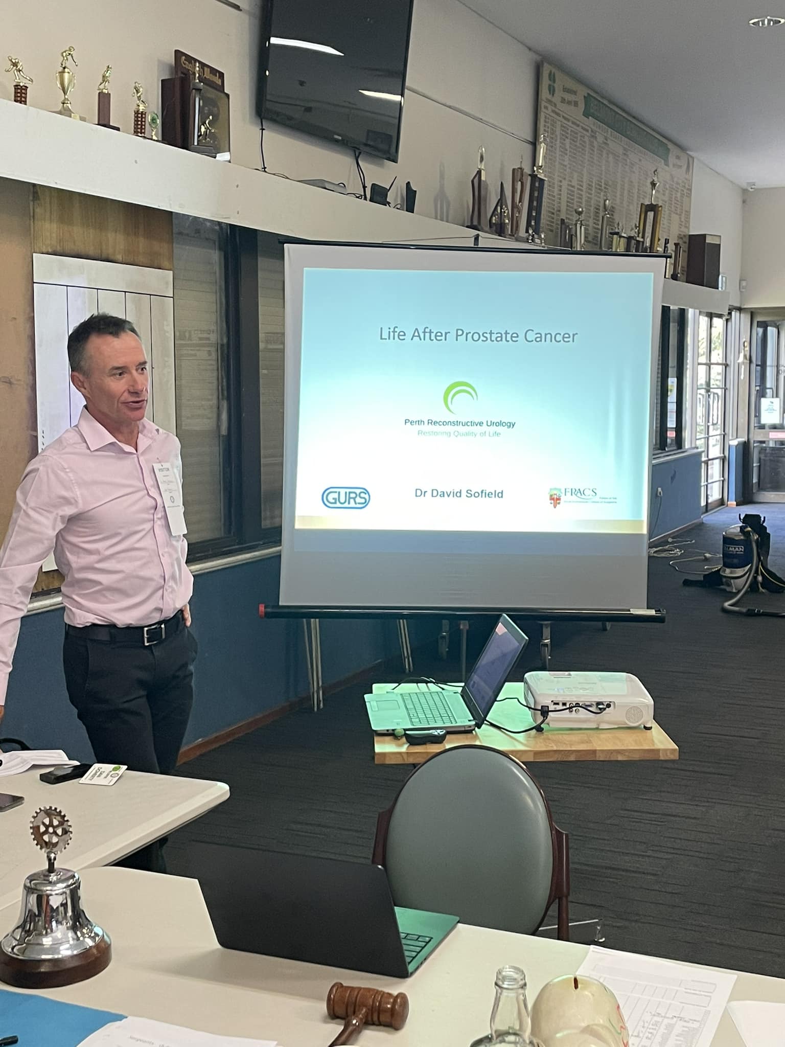 Dr David Sofield, talking... - Rotary Club of Welshpool WA