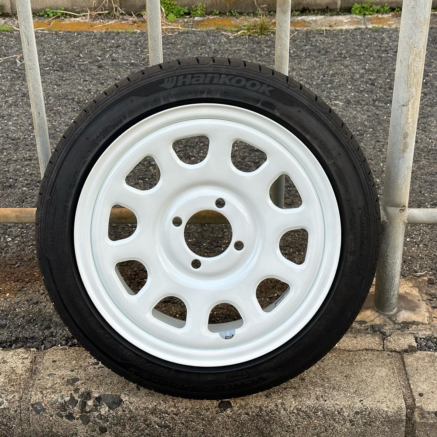 Da17v エブリィ 鉄 チン 13 インチ 鉄チンホイール 装着画像を頂きまし