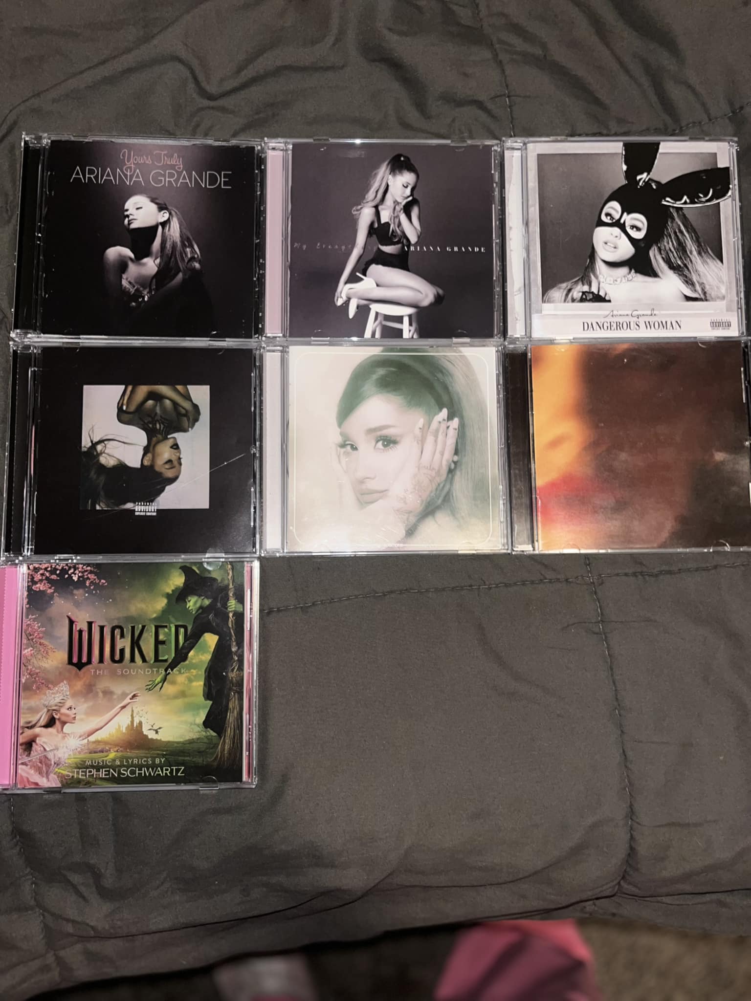 Ariana Grande CD Collection Progress