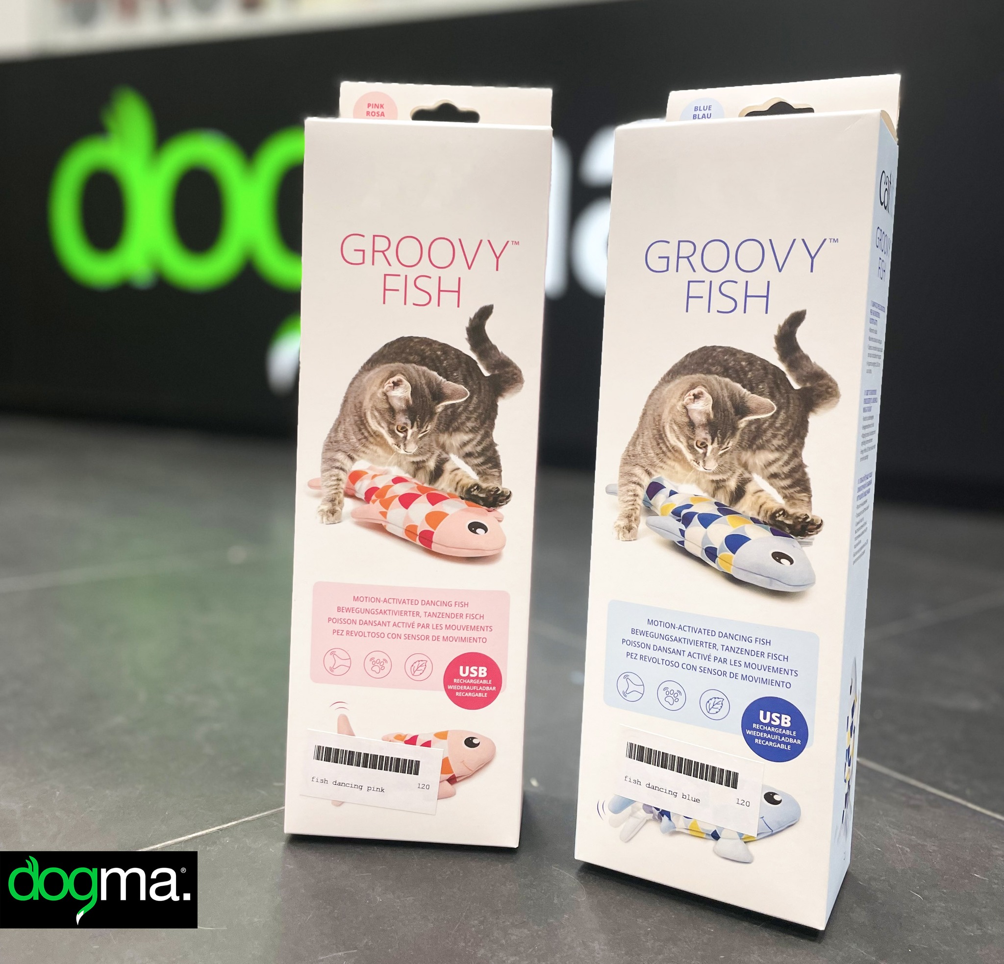 Dogma - ¿Conoces los GROOVY FISH para tus mininos? Un...