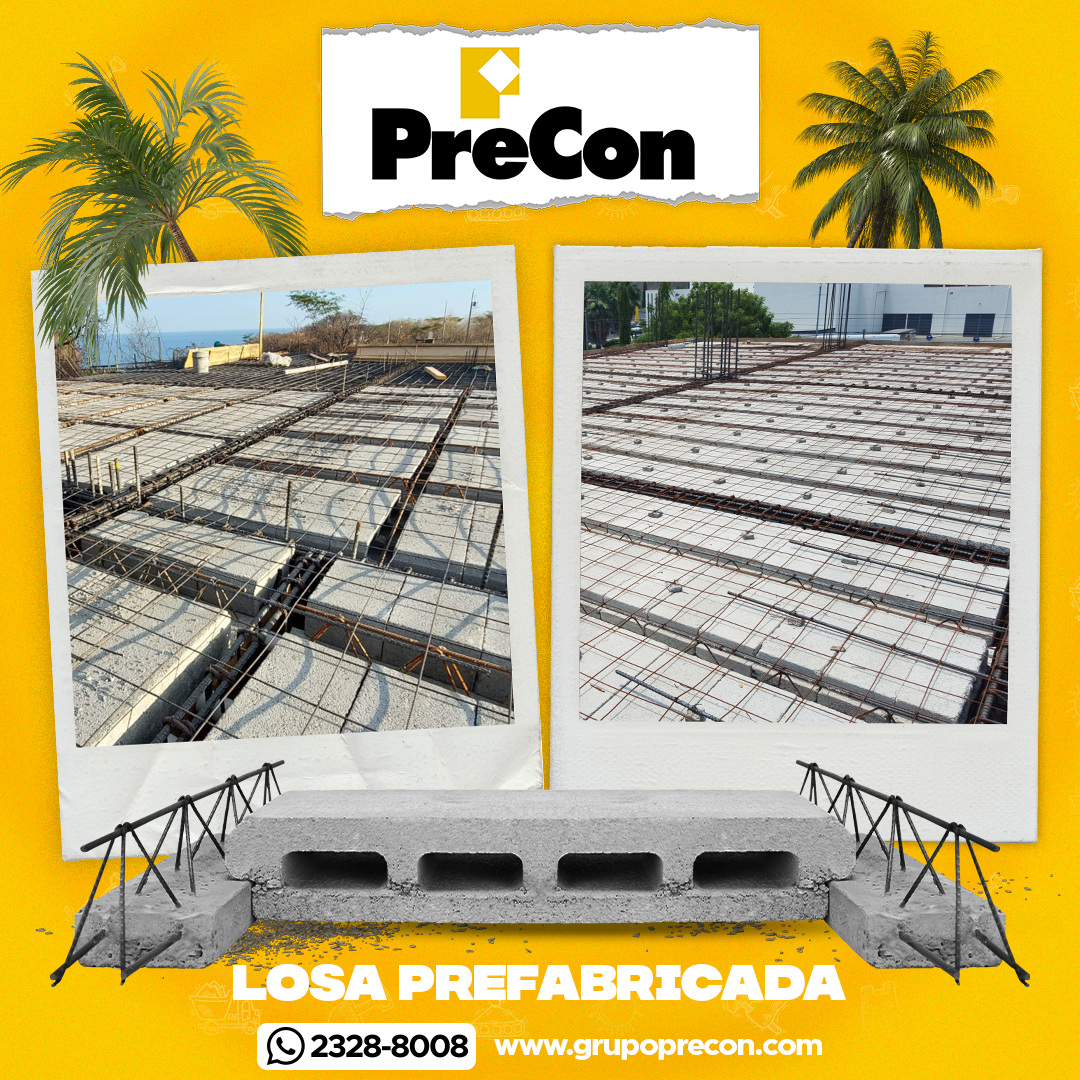 Precon - El sistema de losa prefabricada es ideal para la construcción ...