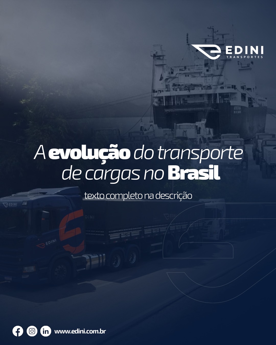 ⛵ No período colonial, o transporte de... - Edini Transportes | Facebook