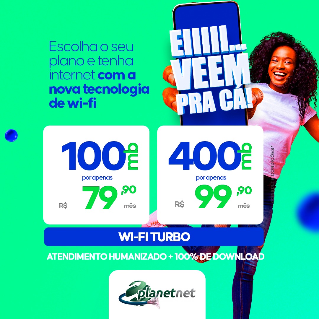 Planet - Que tal deixar a internet da Planet Net conectar você? Vem ser ...