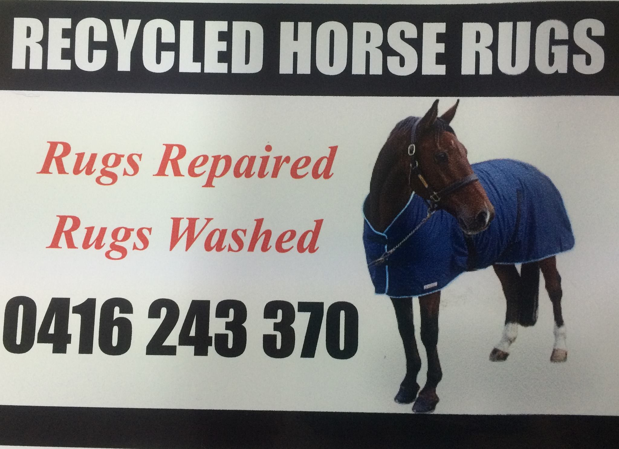 Recycled Horse Rugs | Whittingham NSW