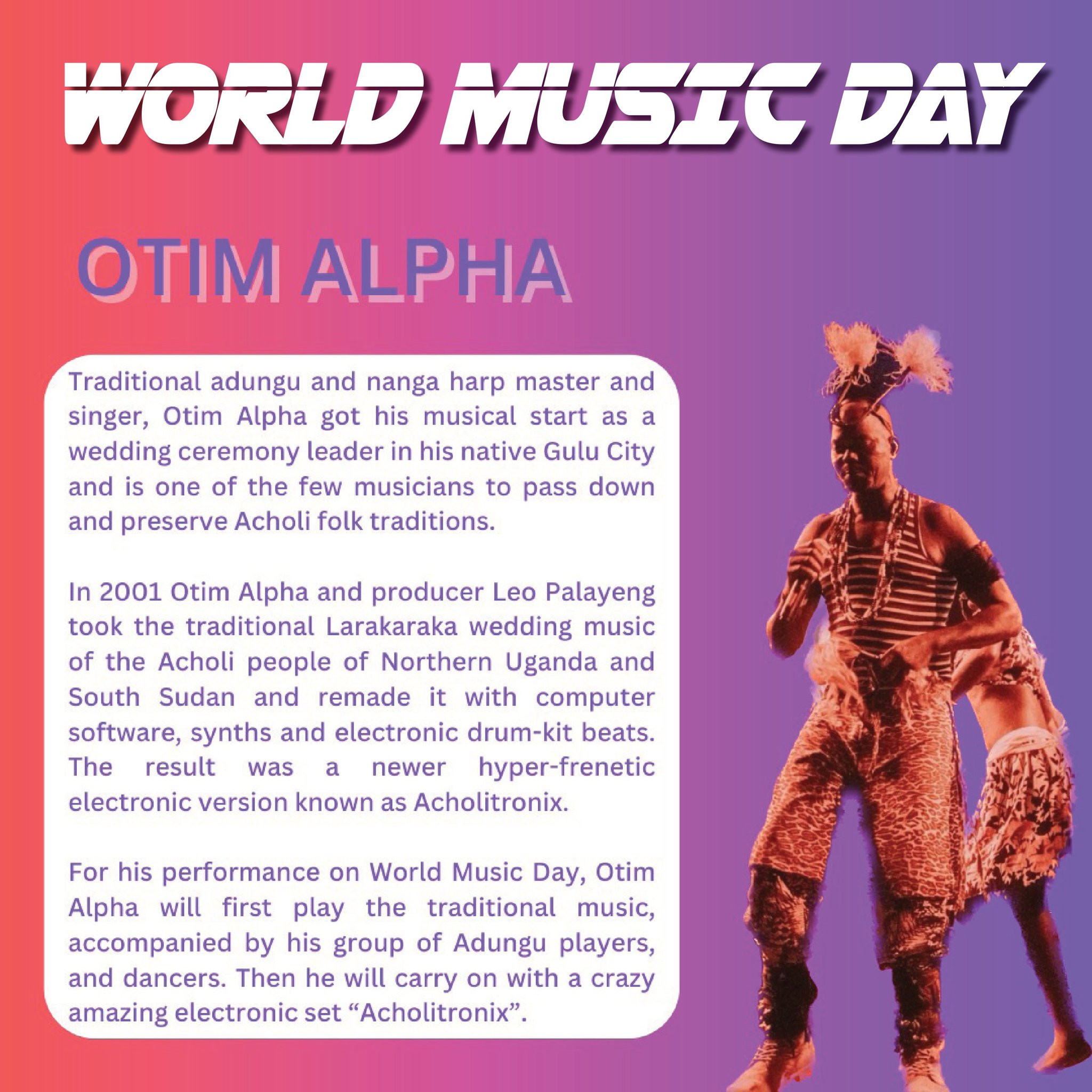 Artist Presentation #4 : OTIM... - Alliance Française Kampala