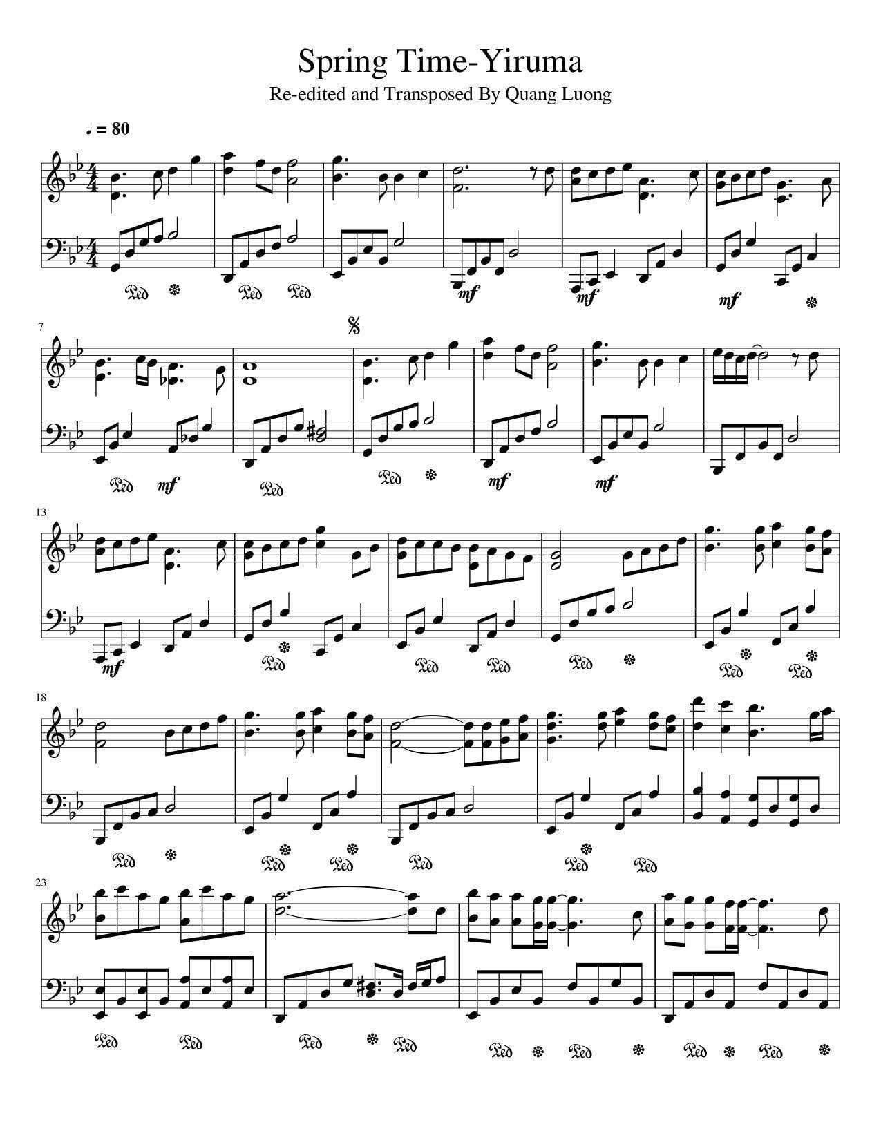 The Best Of YIRUMA | Yiruma's Greatest Hits ~ Best Piano Sheet