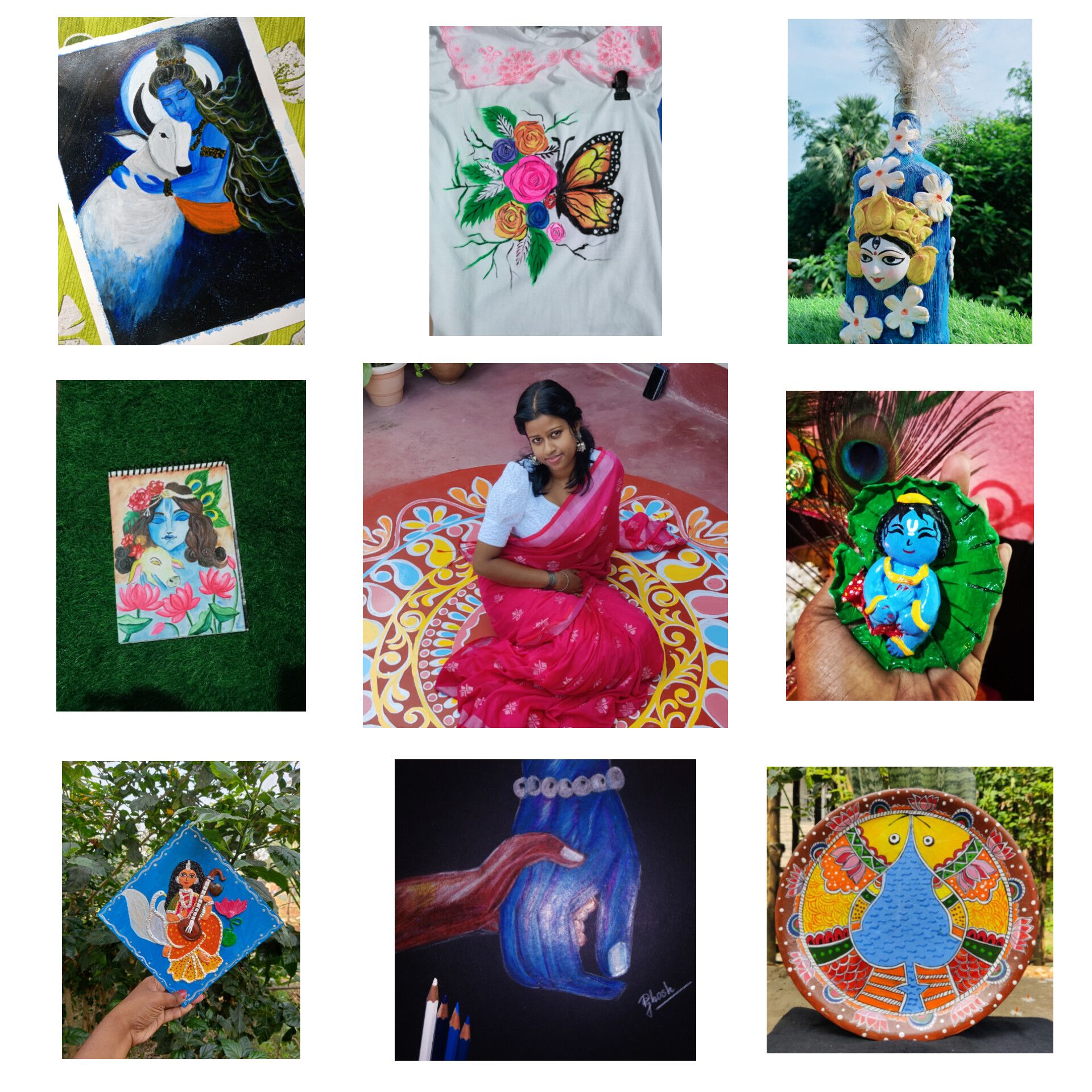 Puja Rini : tales of colours