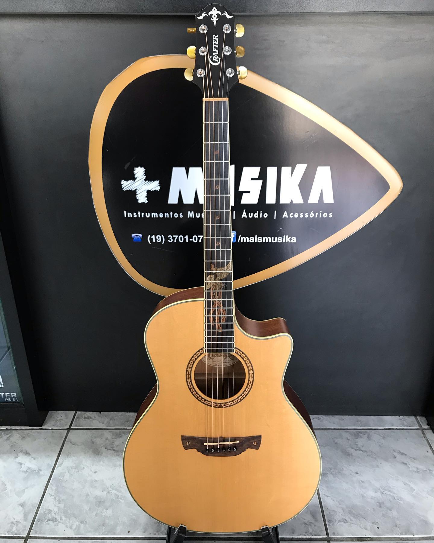 Crafter Korea Peacock 34th Anniversary Model PK-MAHO PLUS