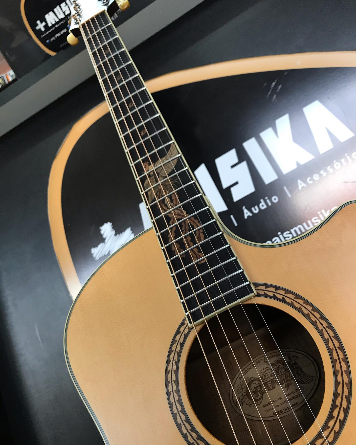 Crafter Korea Peacock 34th Anniversary Model PK-MAHO PLUS