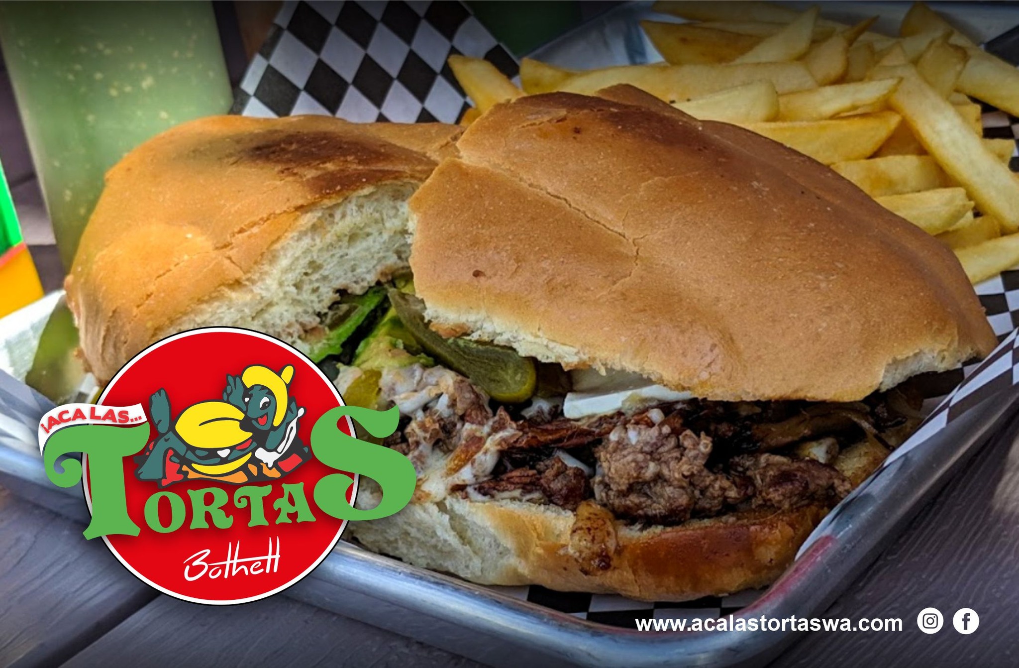 Lomo (Pork Loin), melted... - Aca Las Tortas Bothell WA