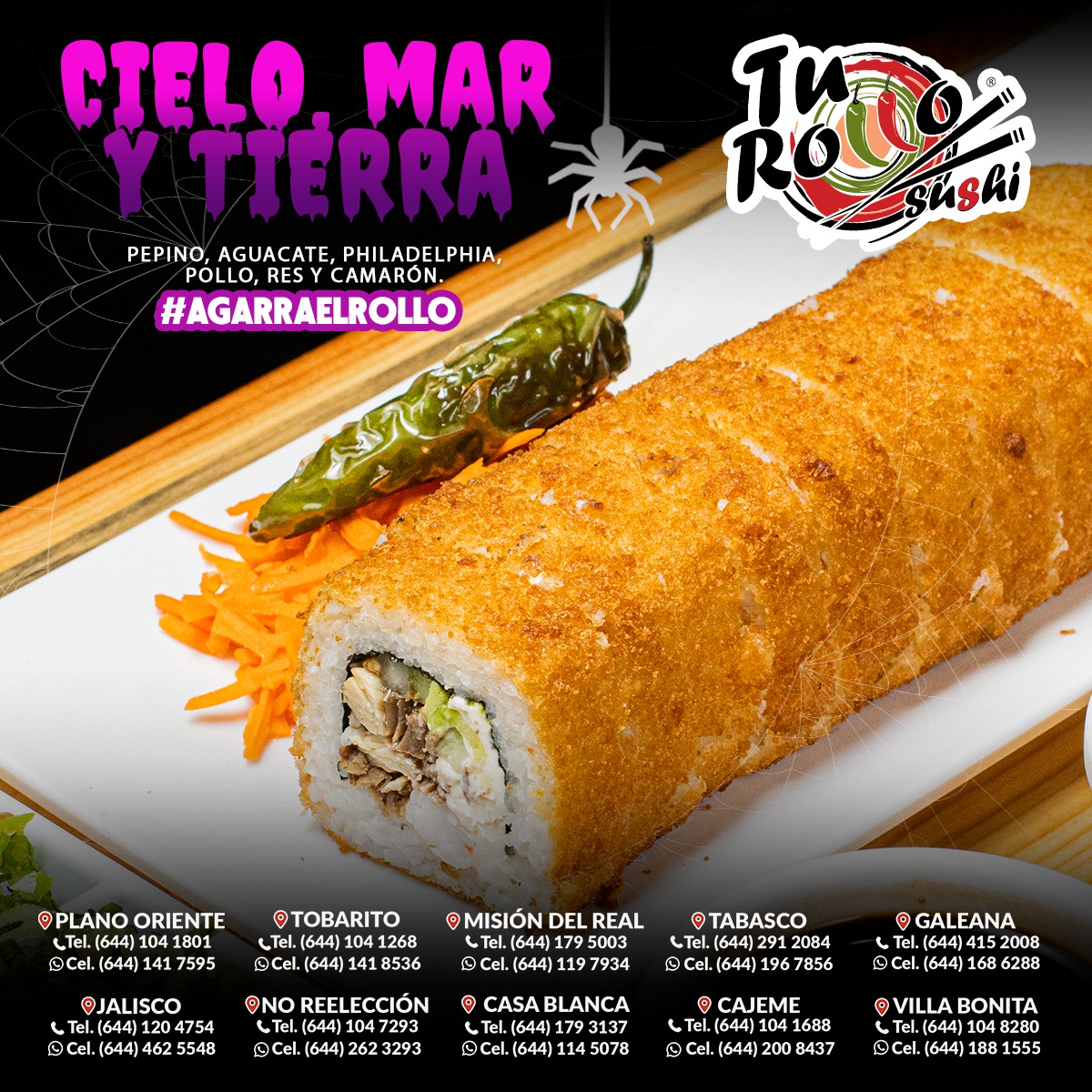 Tu Rollo Sushi - ¡CONSULTA NUESTRO MENÚ AQUÍ! 🍣🦐🍤...