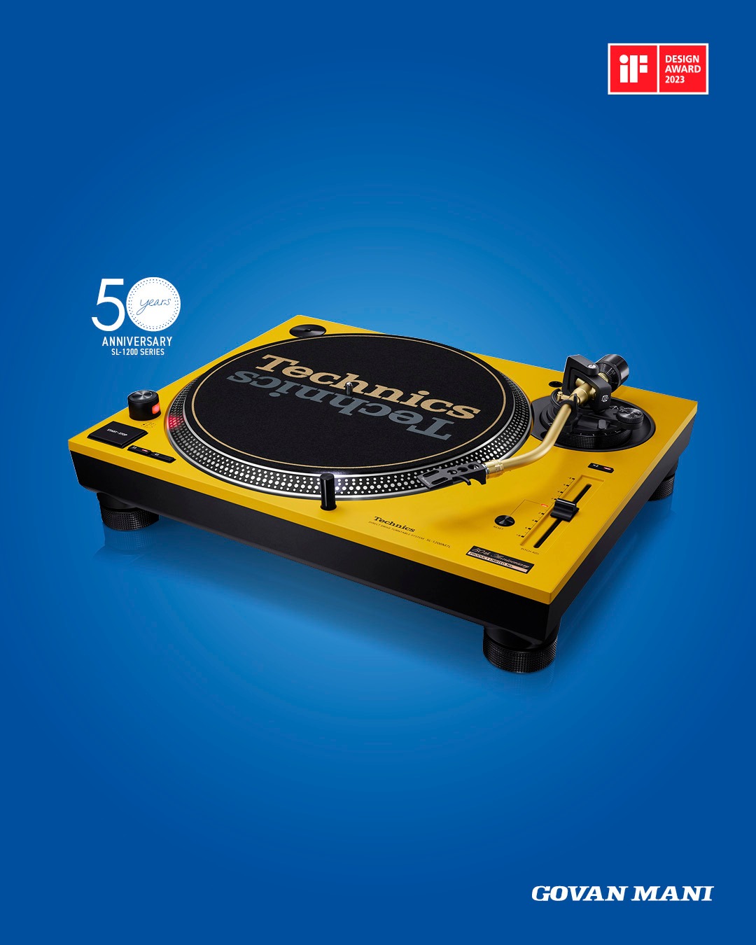 The SL-1200 Series 50th Anniversary Limited Edition SL-1200M7L has