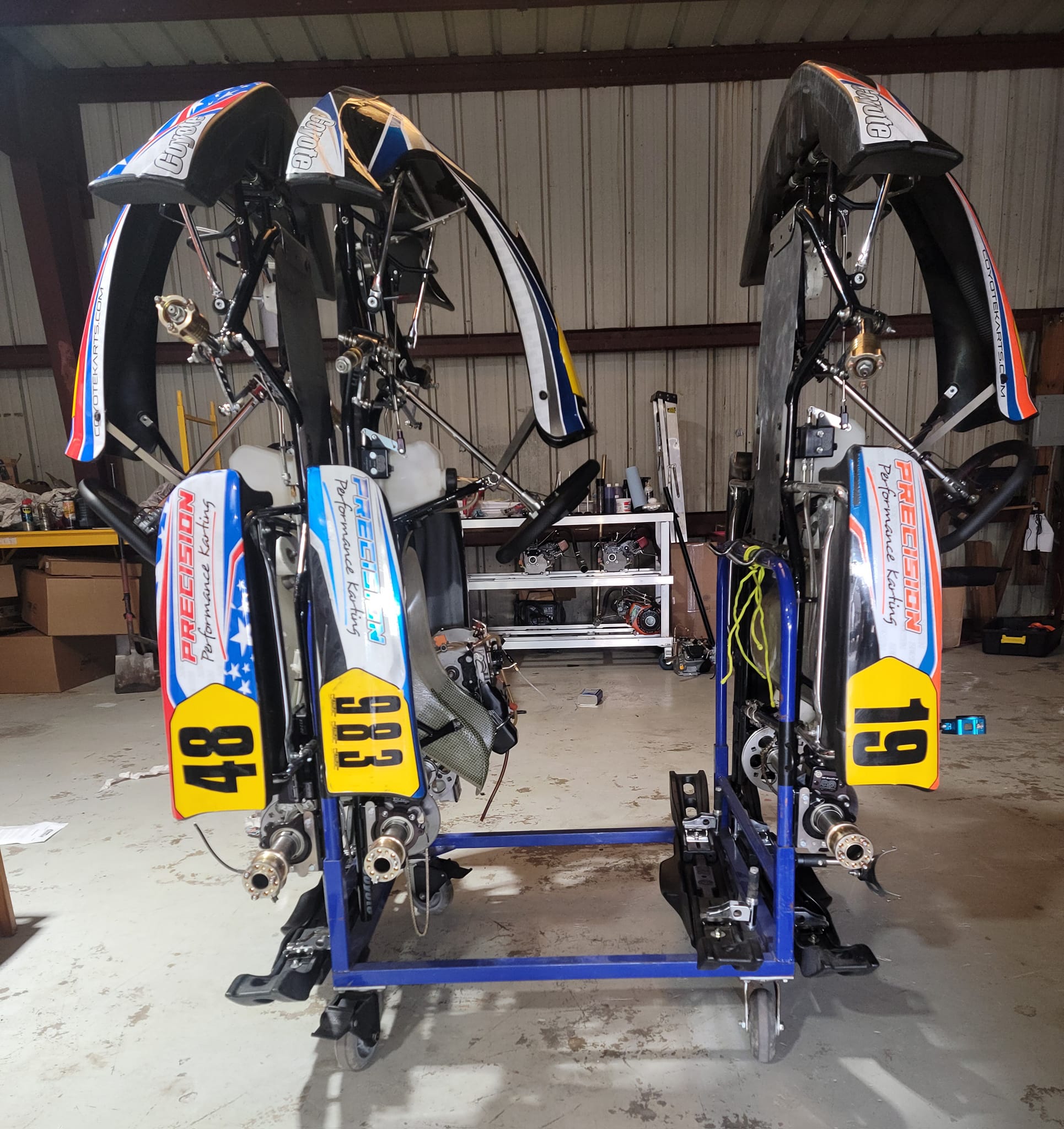 A busy day. But, we're... - Precision Performance Karting