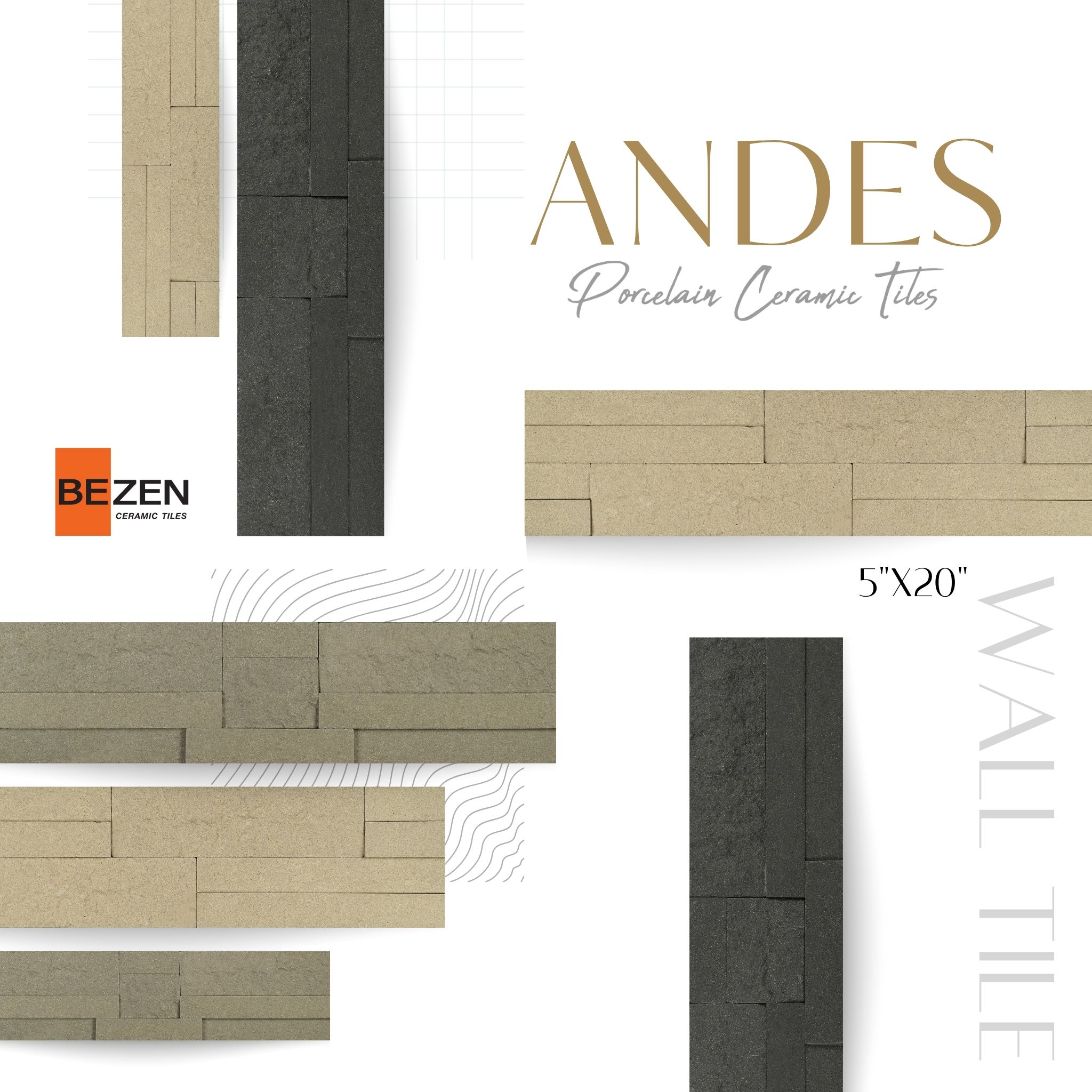 กระเบื... - Bezen Porcelain Ceramic Tiles กระเบื้องปูพื้น ผนัง