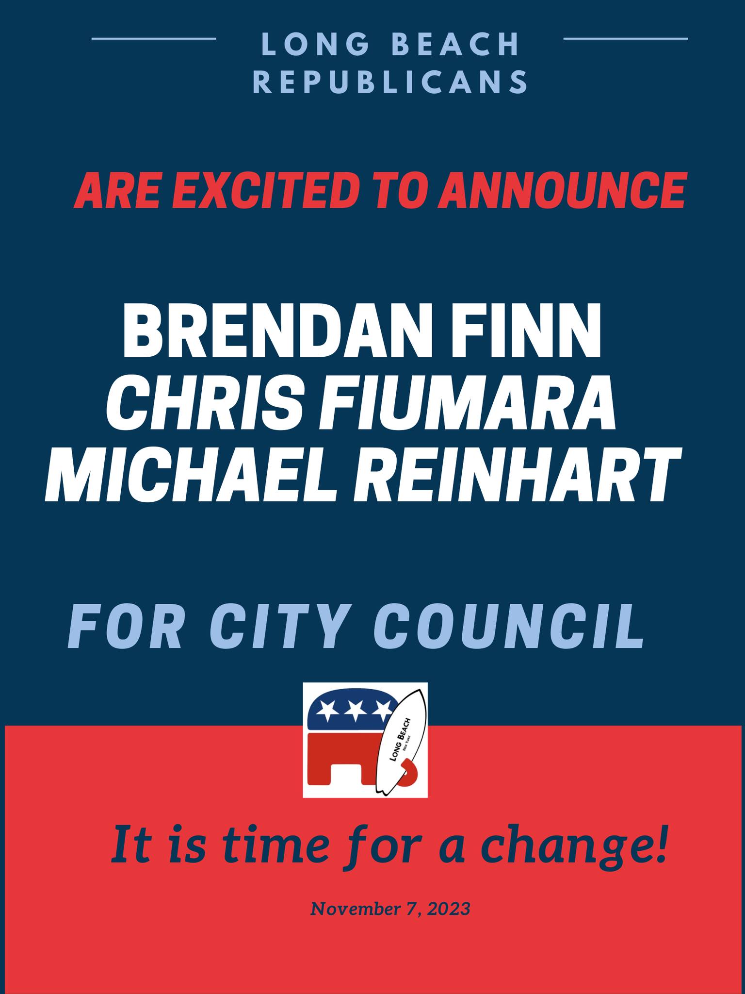 Long - We are excited to announce our Republican candidates for Long ...
